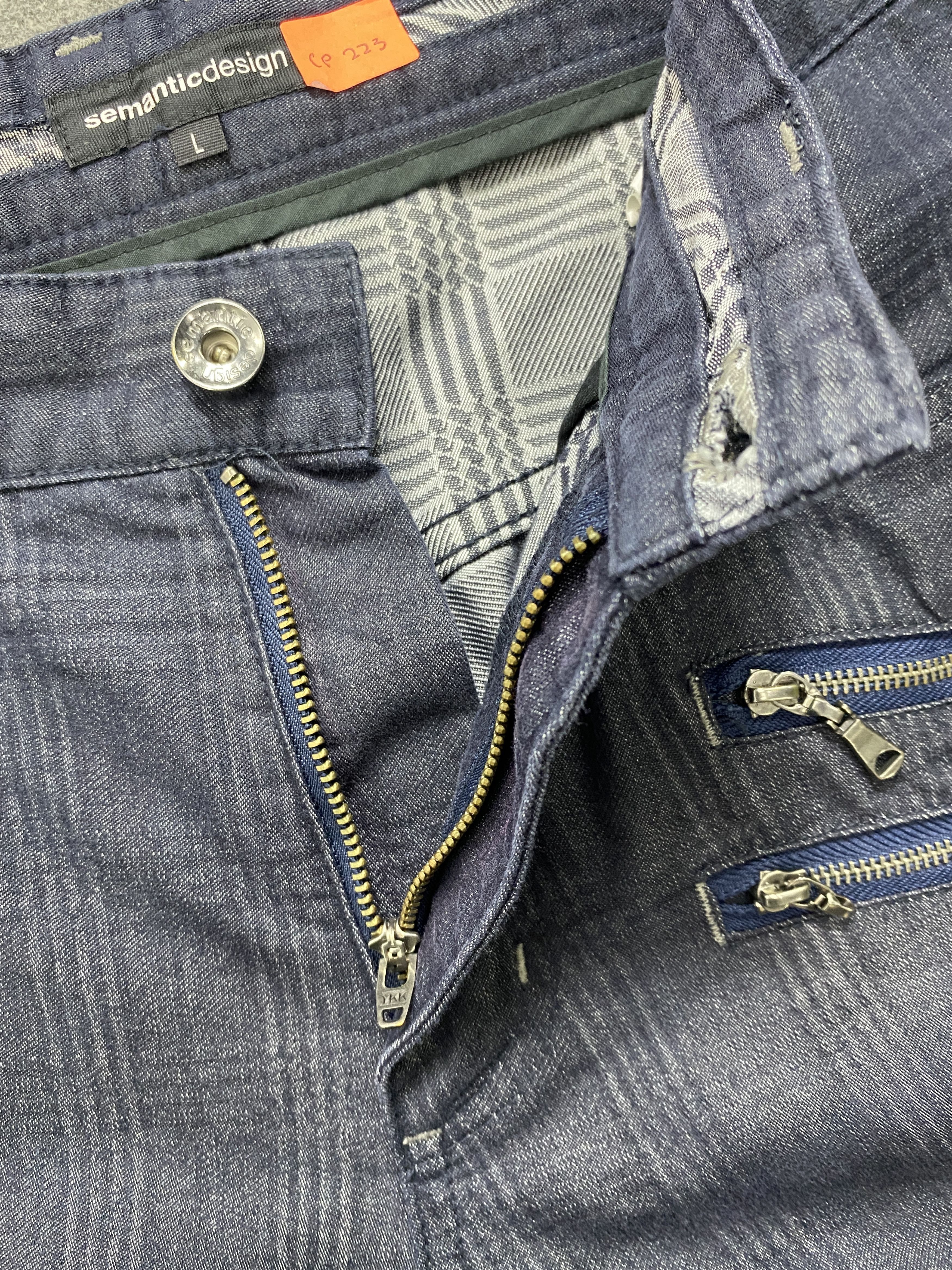 Japanese Brand Vintage Semantic Design Cargo Pants Multi Pocket -CP223 Size US 32 / EU 48 - 4 Thumbnail