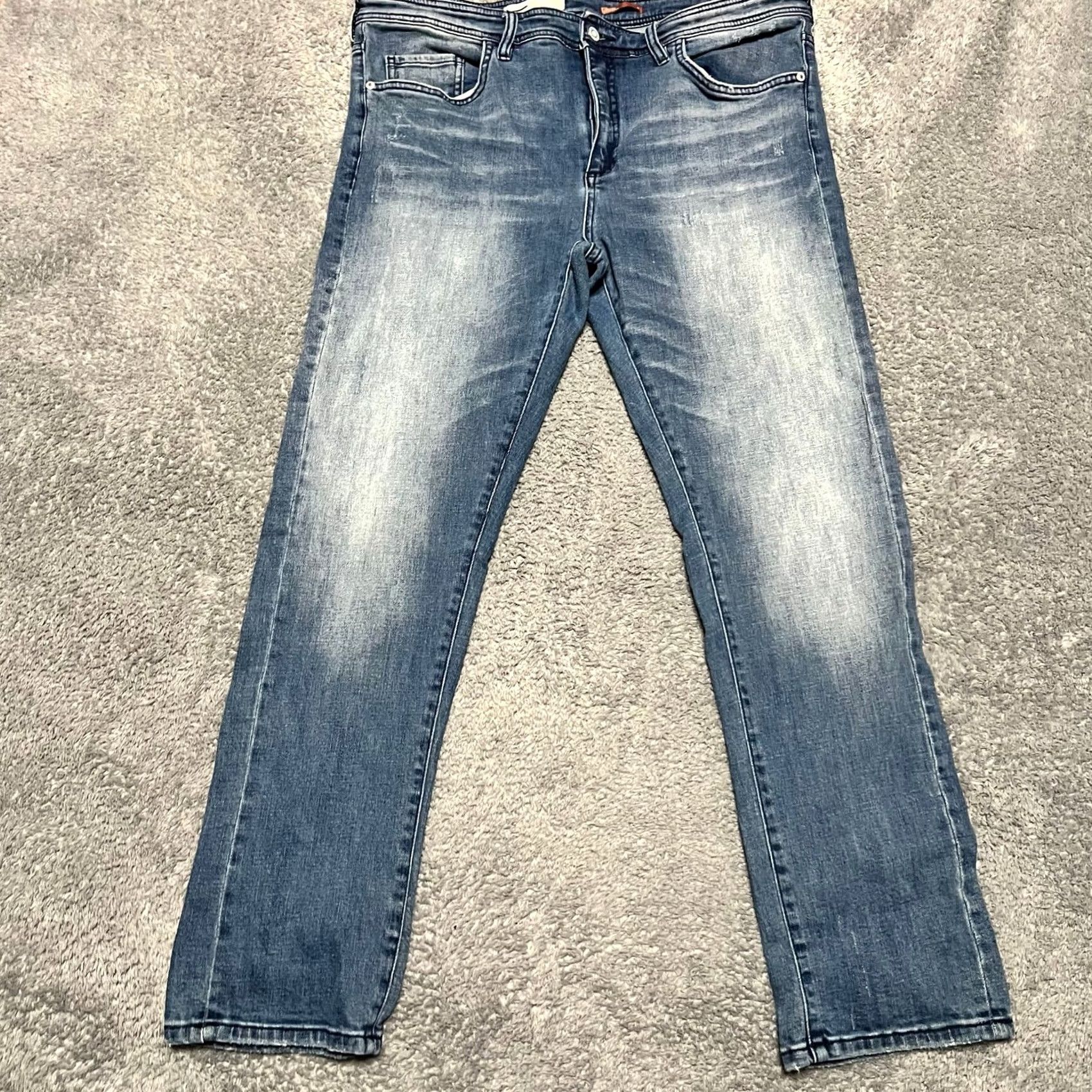 Vintage Pilcro Jean Womens 32 (38x30) Slim Boyfriend High Rise Ankle Pants Size 24" / US 00 / IT 34 - 2 Thumbnail