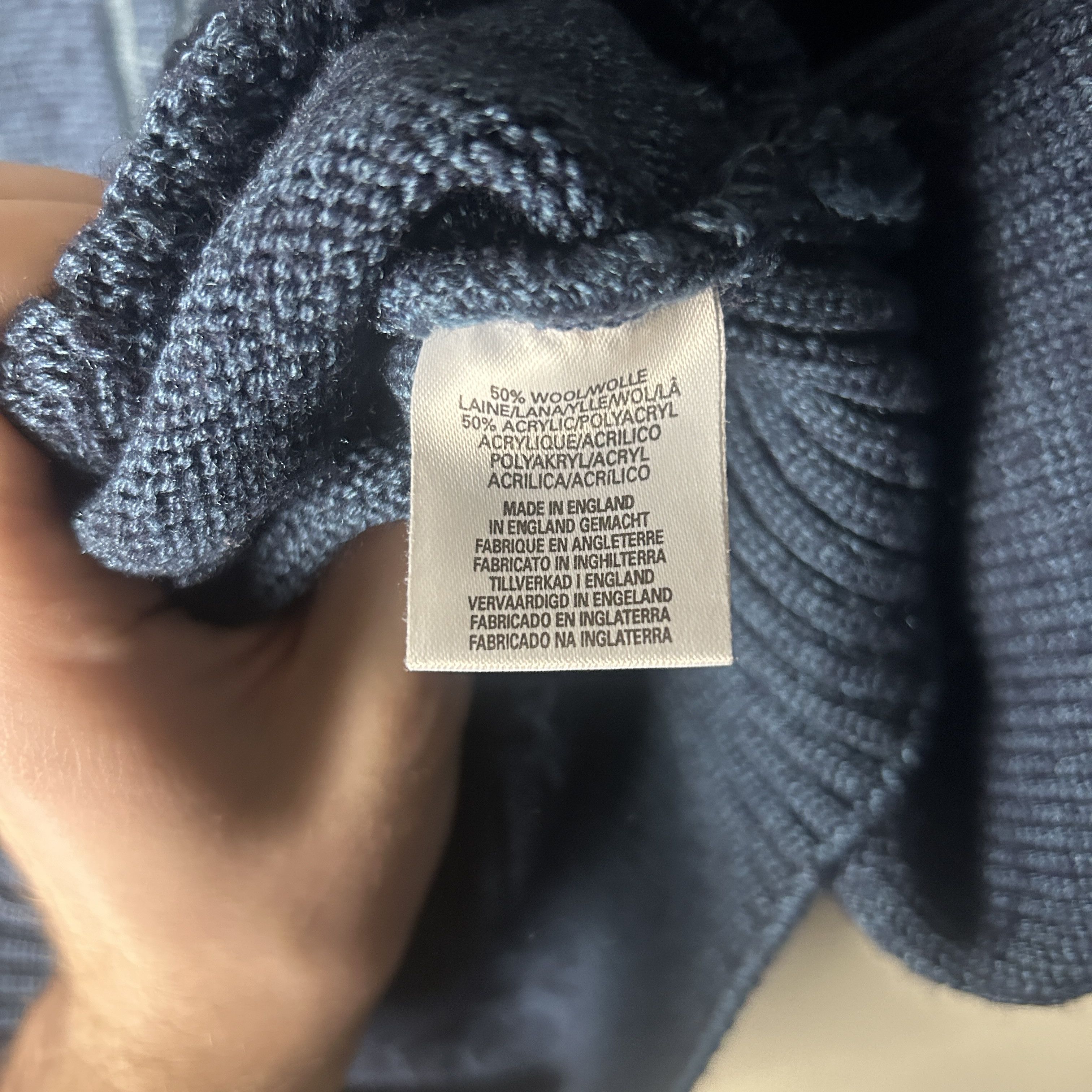 Burberry Vintage Burberrys Burberry Made In England Sweater Size US L / EU 52-54 / 3 - 5 Thumbnail