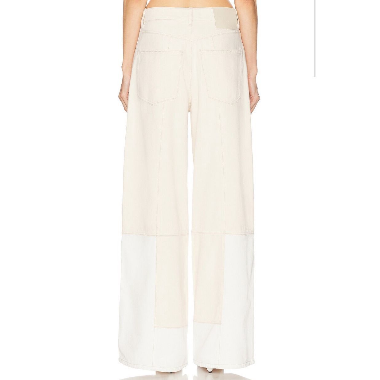 Sportmax SPORTMAX Etuania Trouser in Ivory Size 26 NWT Size 26" / US 2 / IT 38 - 1 Thumbnail