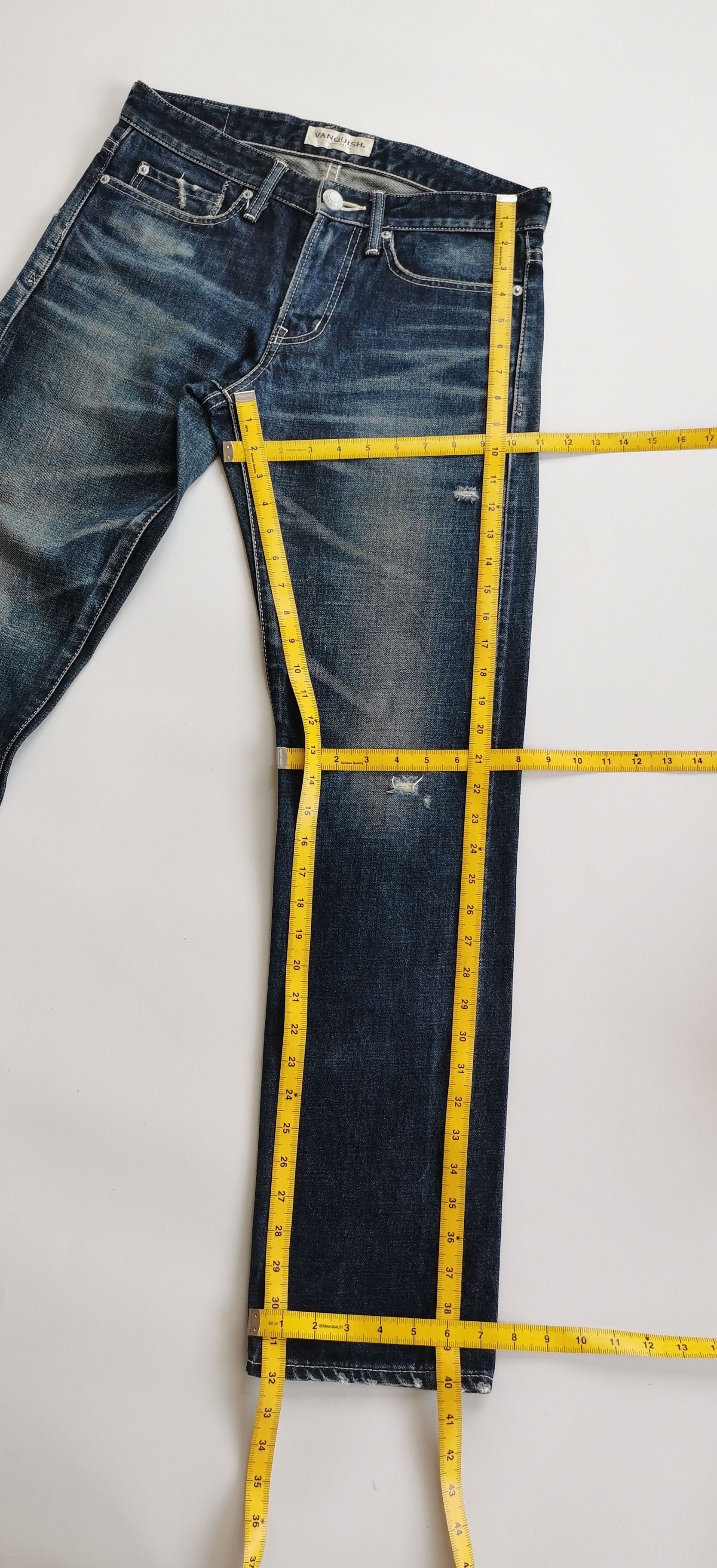 Fragment Design × Vanquish Denim Vanquish Tokyo Japan Jeans Size US 31 - 6 Thumbnail