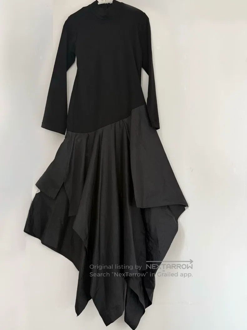 Comme des Garcons Comme Des Garcons Asymmetrical pleated dress with pieced d Size S / US 4 / IT 40 - 1 Thumbnail