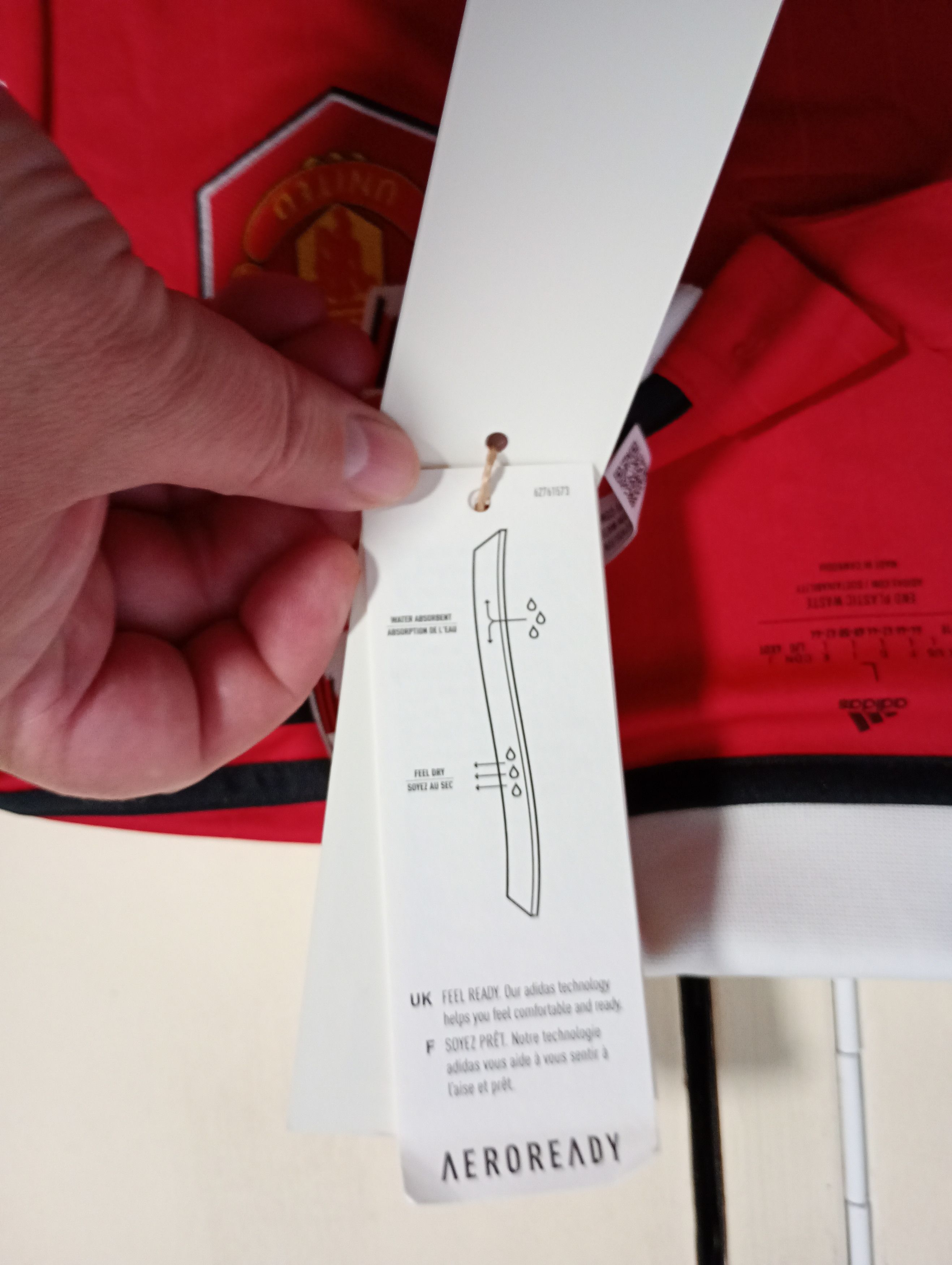 Adidas Adidas Manchester United Jersey 2022-2023 NWT wmns Size L / US 10 / IT 46 - 11 Thumbnail