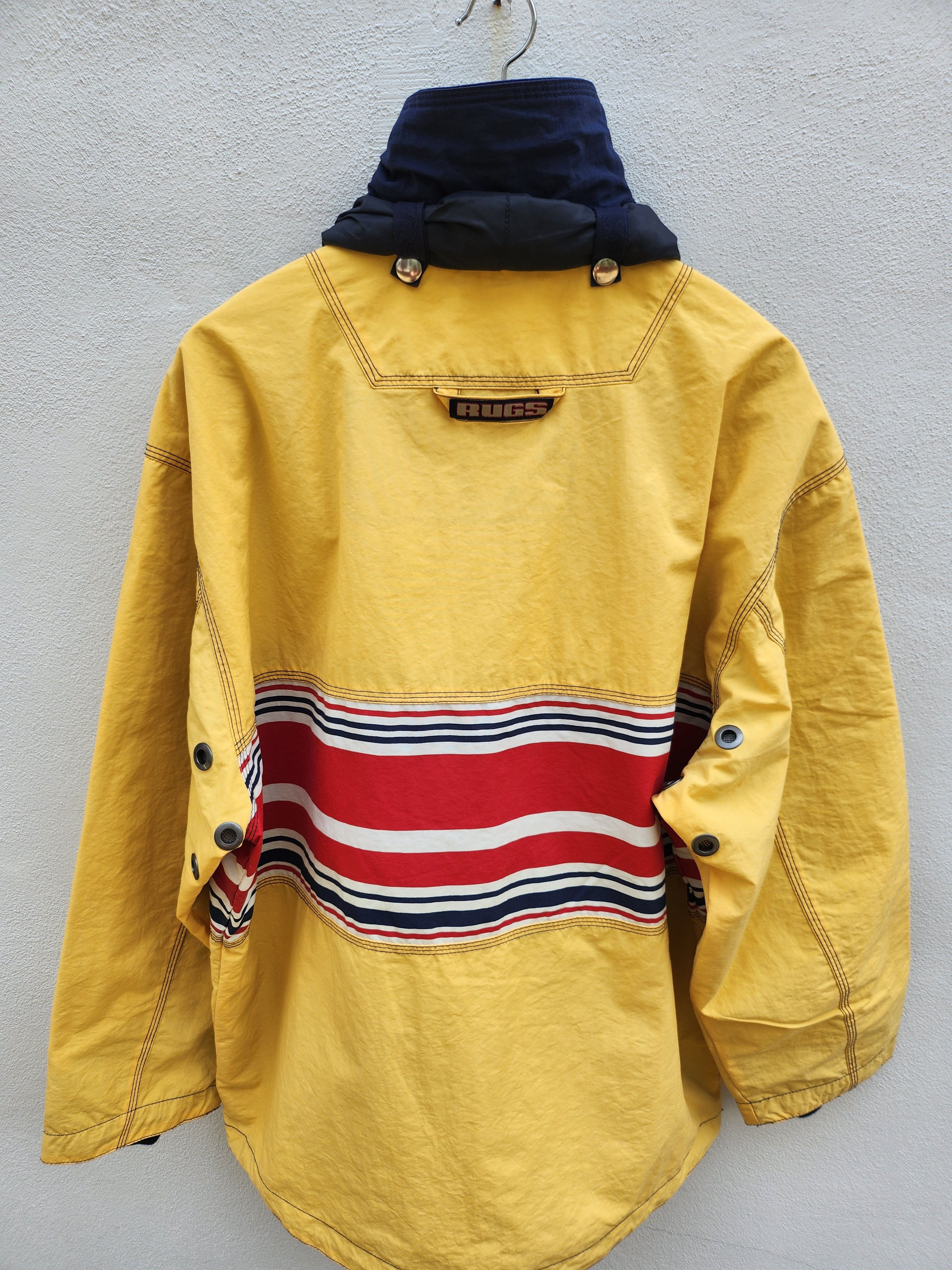 Japanese Brand 💥Rugs 15 Rugby Anorak Winbreaker Hoodie jacket Size US L / EU 52-54 / 3 - 13 Thumbnail