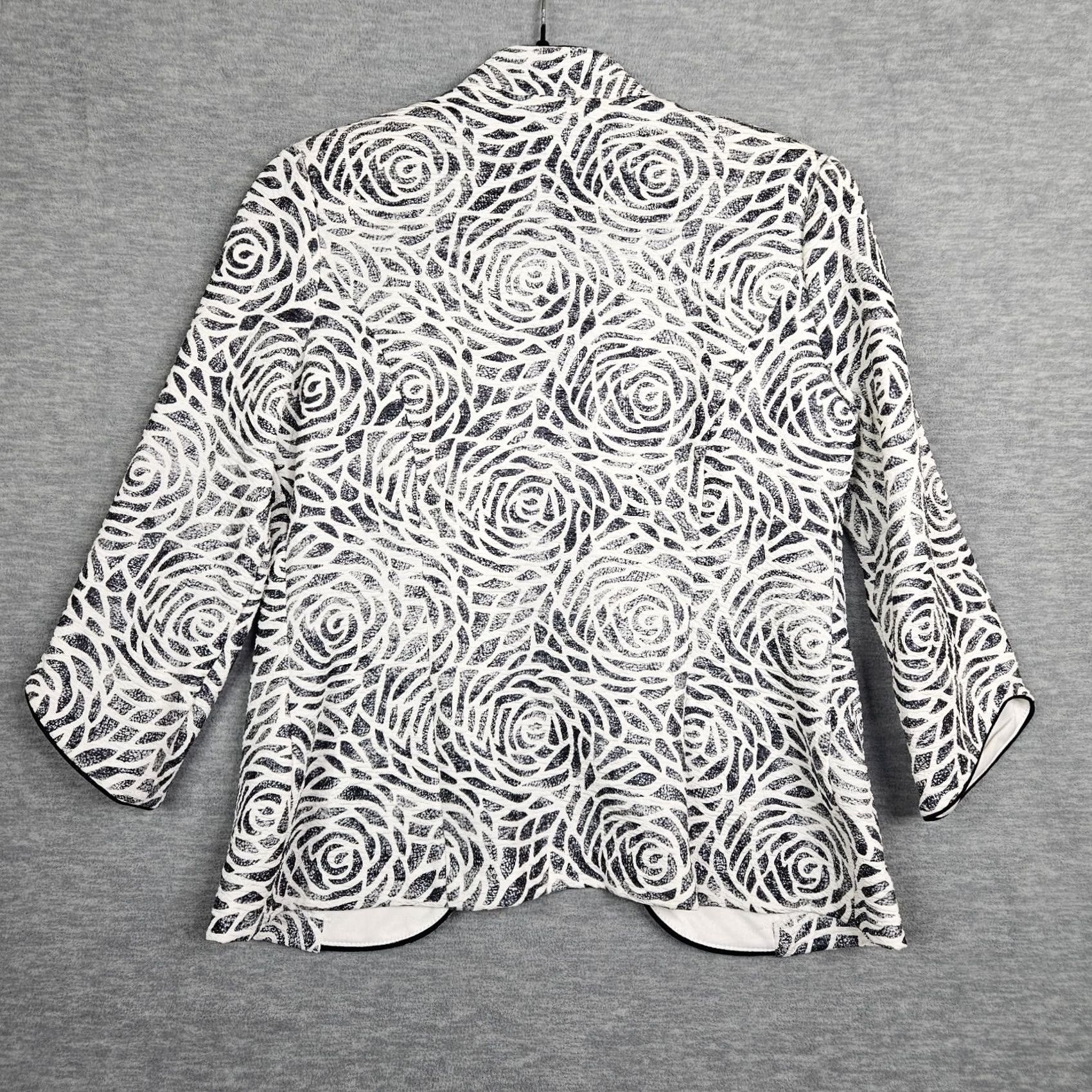 Joseph Ribkoff Joseph Ribkoff Blazer Women's Lined 3/4 Sleeve Size 8 Multicolor Size M / US 6-8 / IT 42-44 - 2 Thumbnail