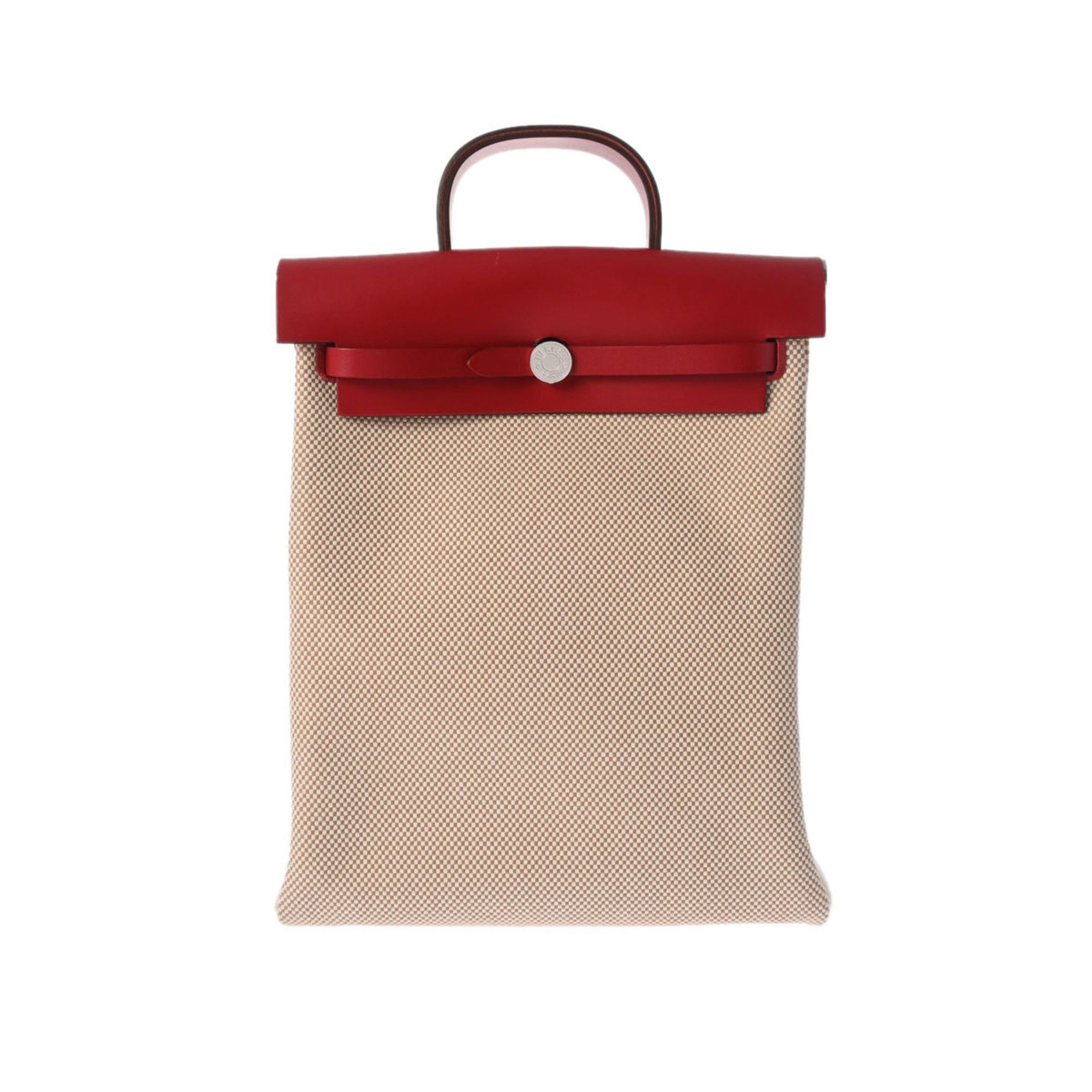 image of Hermes Ale Bag Zip Ad Pm Rouge Piment - Z Stamp (Around 2021) Unisex Toile Military Vash Hunter Ruc