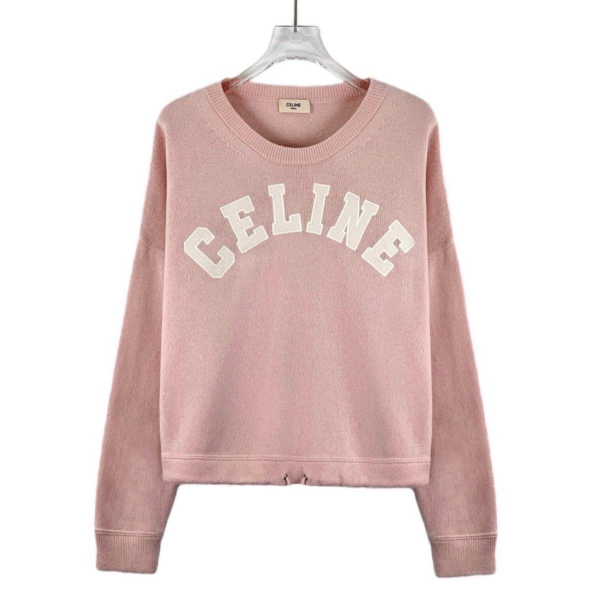 Celine Celine 23 Collection Capsule Series Pink Wool Sweatshirt Size S / US 4 / IT 40 - 1 Thumbnail