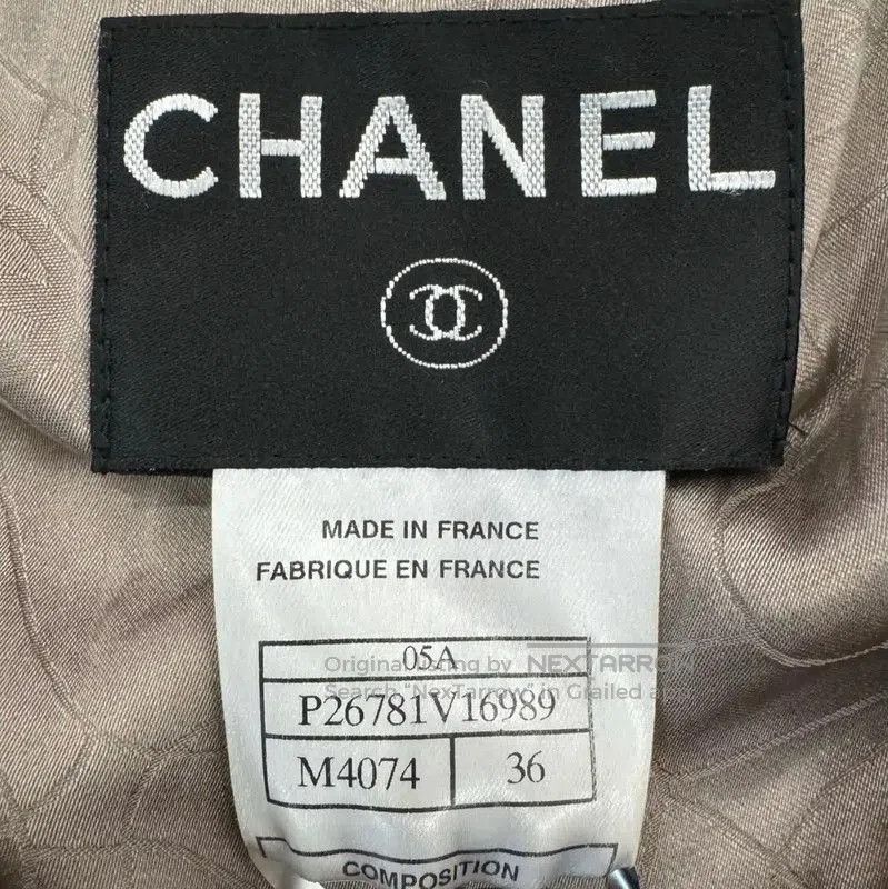 Chanel Chanel Red Cotton Women's Jacket . Size S / US 4 / IT 40 - 6 Thumbnail