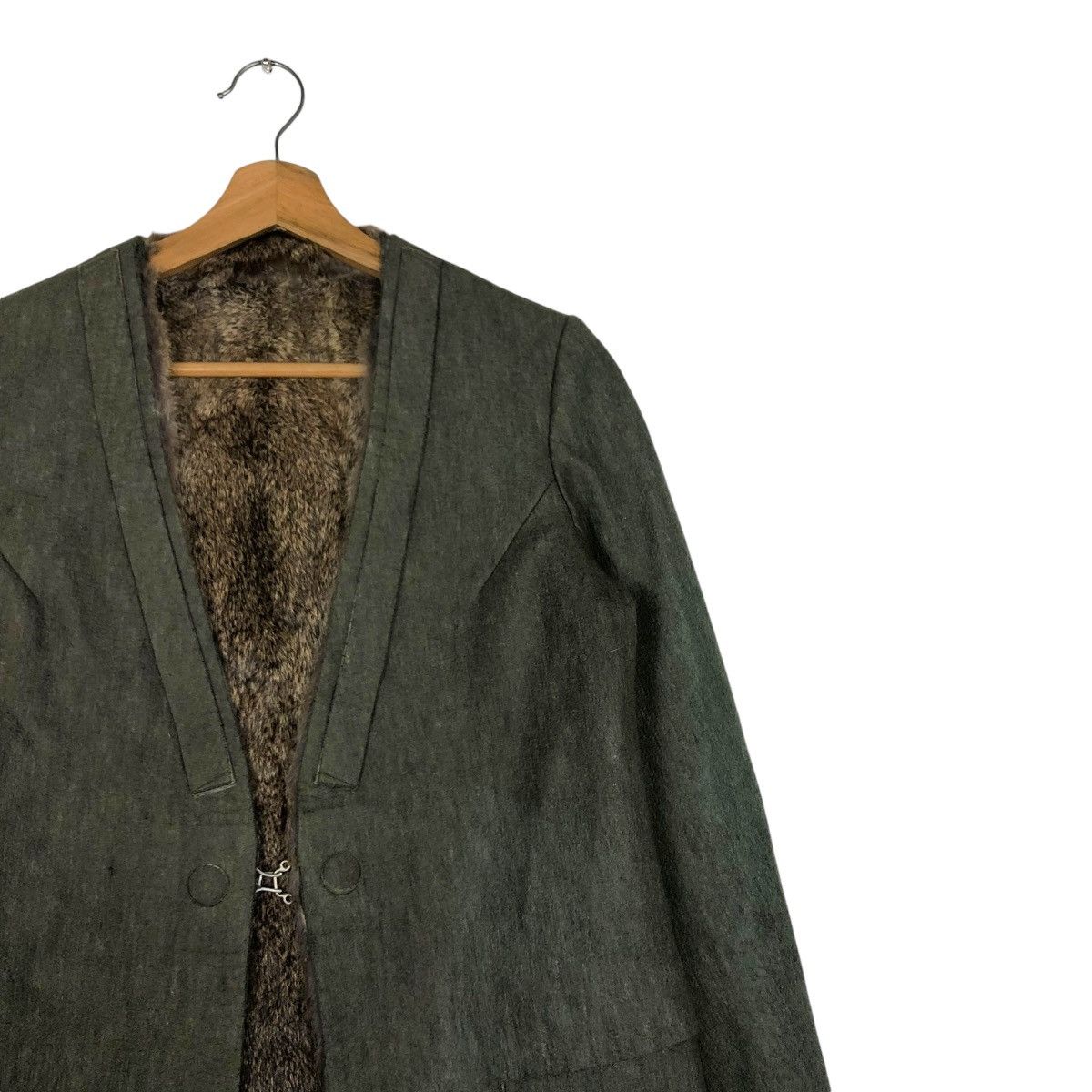 Undercover 🔥RARE UNDERCOVER RABBIT FUR COATS RUNWAY COLLECTIONS Size XS / US 0-2 / IT 36-38 - 9 Thumbnail