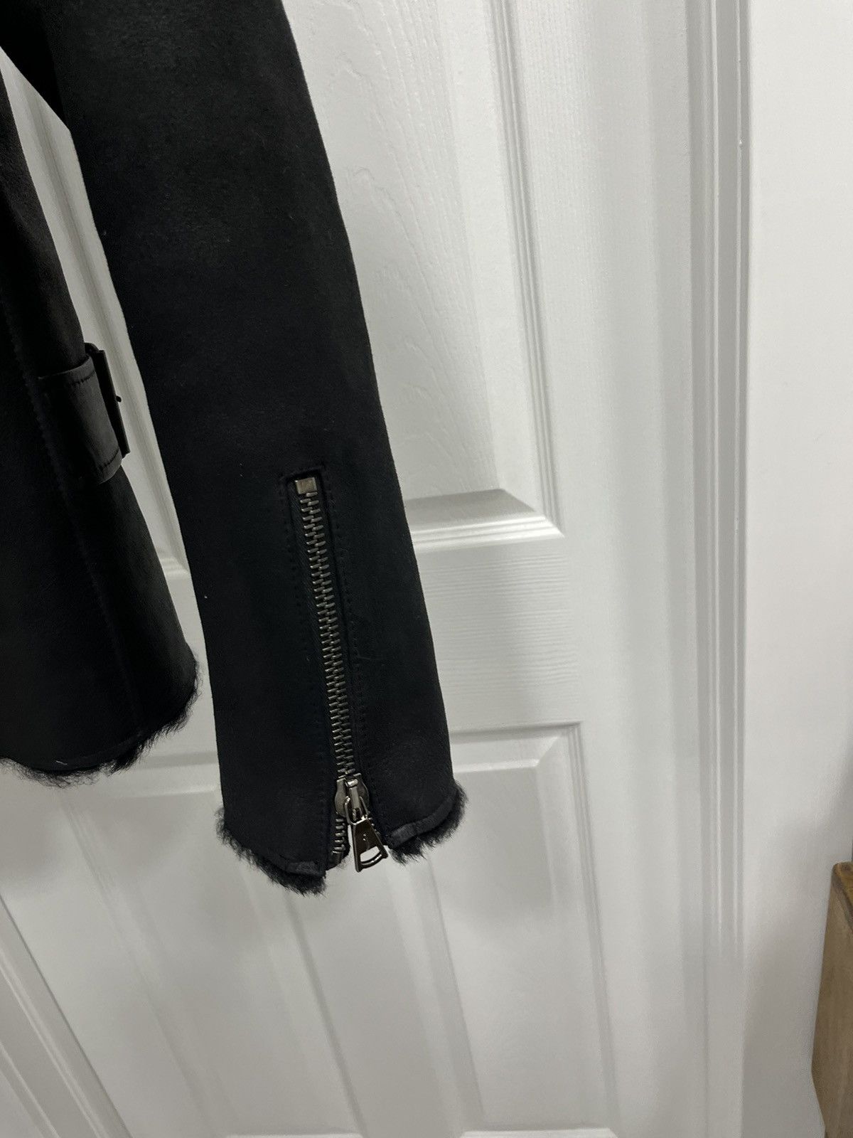 John Varvatos Shearling Moto jacket. 48 Size US M / EU 48-50 / 2 - 9 Thumbnail