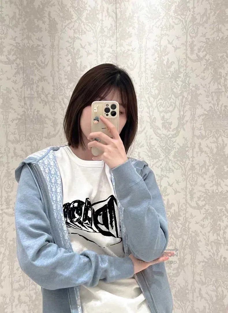 Dior Dior Oversized Sheer Letter Short Sleeve. Size US M / EU 48-50 / 2 - 6 Thumbnail