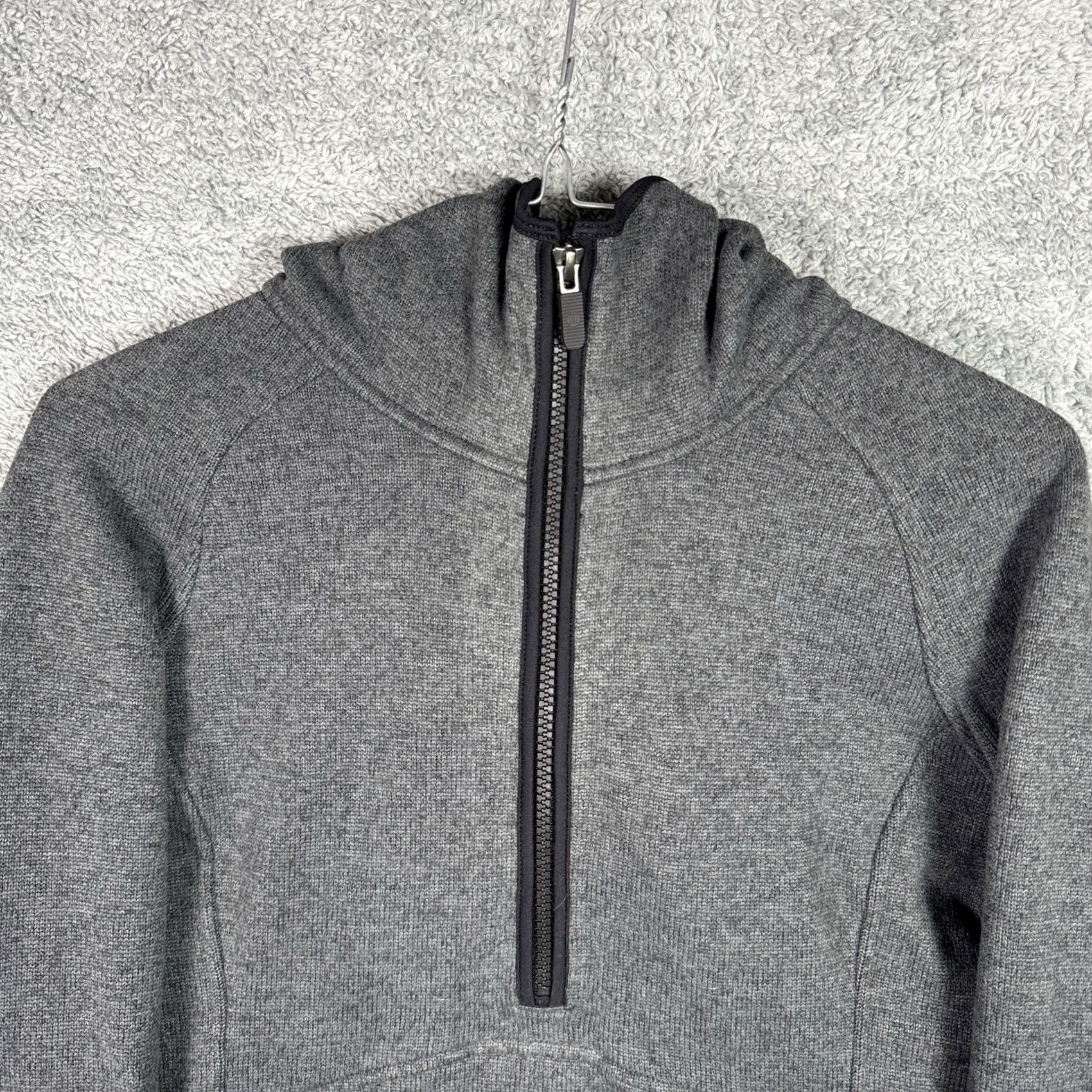 Lululemon Lululemon Hoodie Womens 8 Fleece 1/2 Zip Pullover Activewear C5 Gym Shirt Size M / US 6-8 / IT 42-44 - 3 Thumbnail