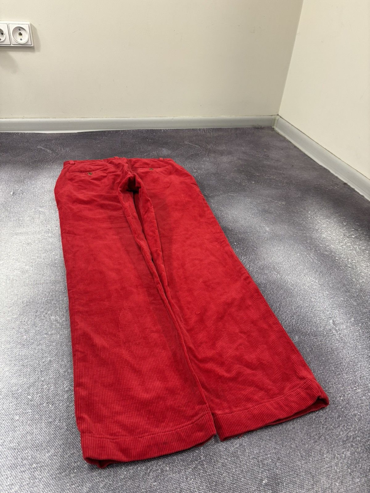 Polo Ralph Lauren Vintage Polo Ralph Lauren Men’s Red Corduroy Preppy Pants Size US 32 / EU 48 - 15 Thumbnail