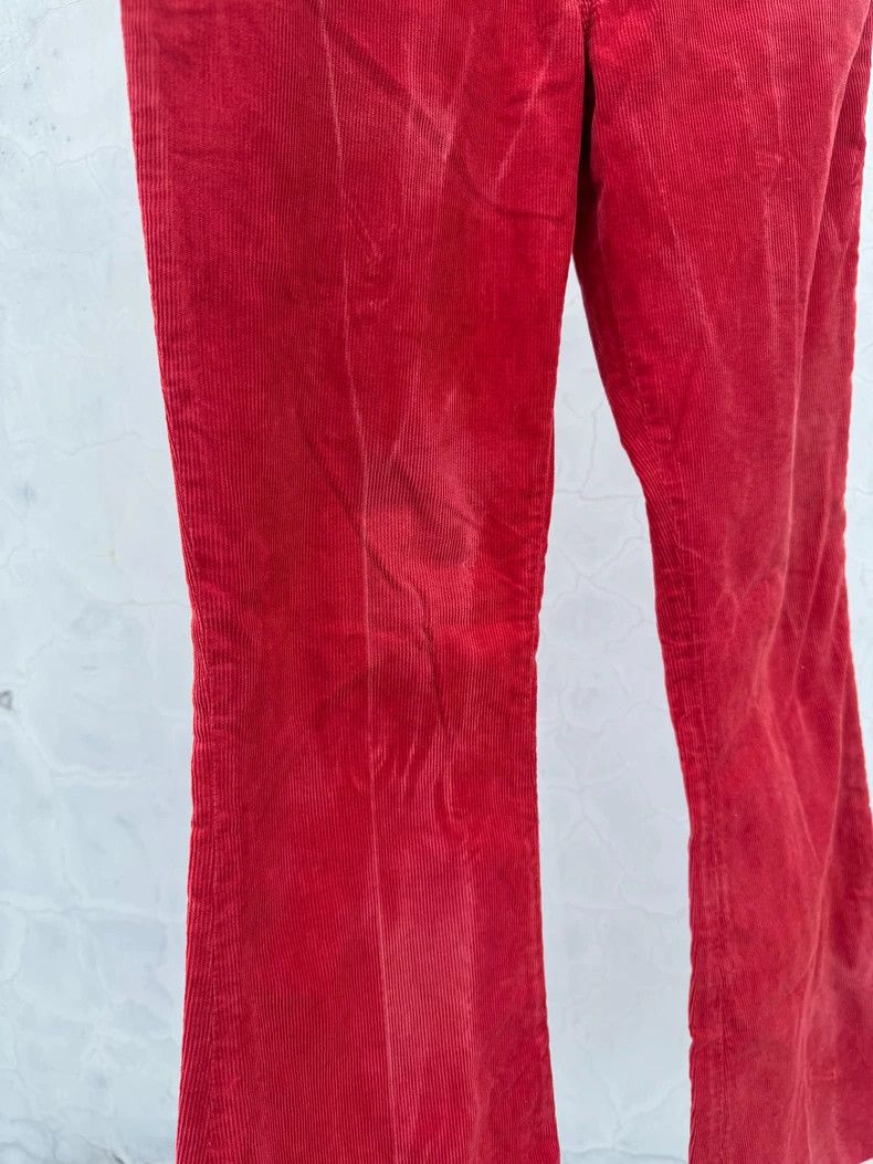 Gucci Gucci Red corduroy flared pants 2501-Nextarrow Size 28" / US 6 / IT 42 - 3 Thumbnail