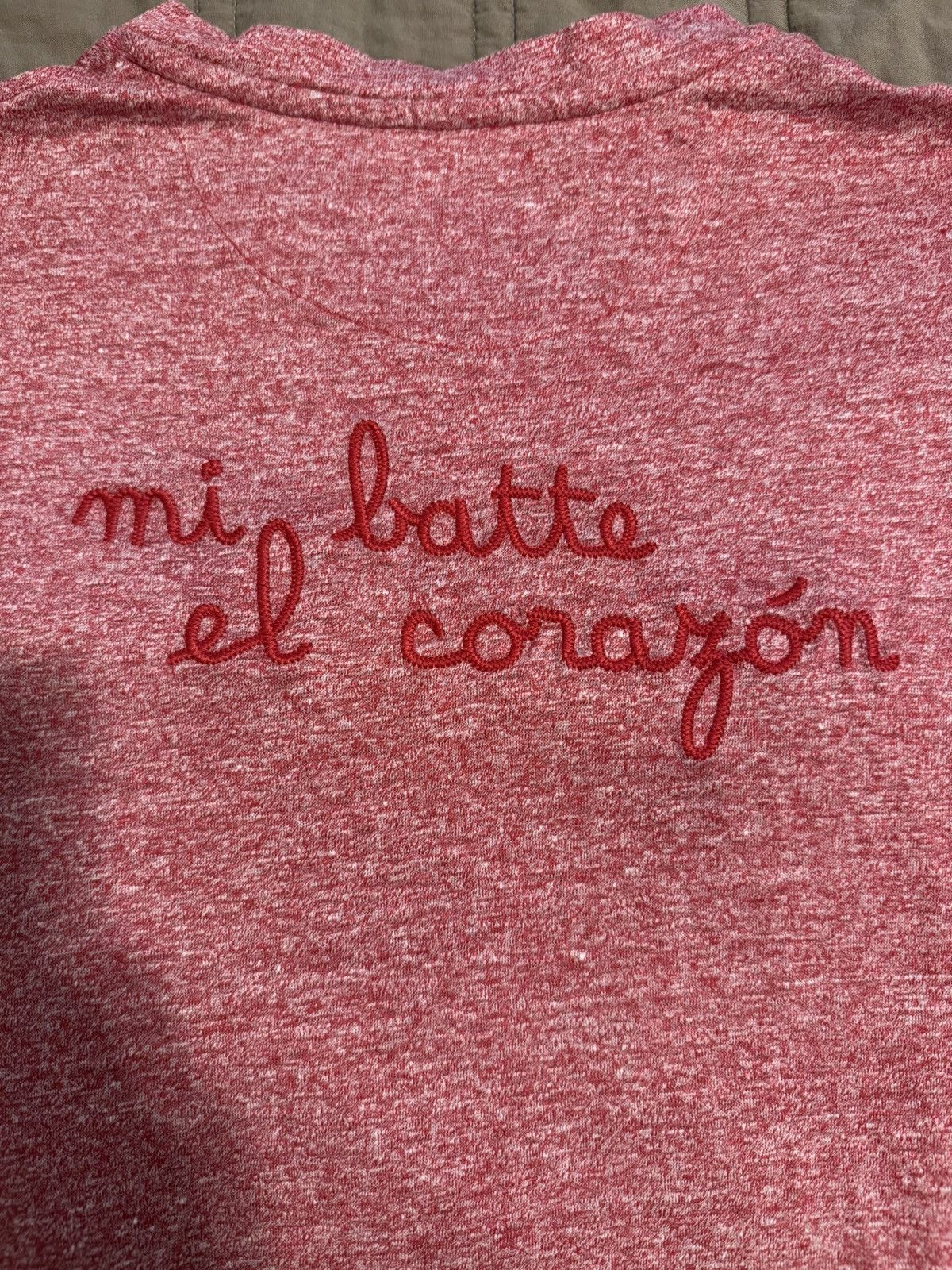 Isaia Red/White Linen Tshirt L Size US L / EU 52-54 / 3 - 4 Thumbnail
