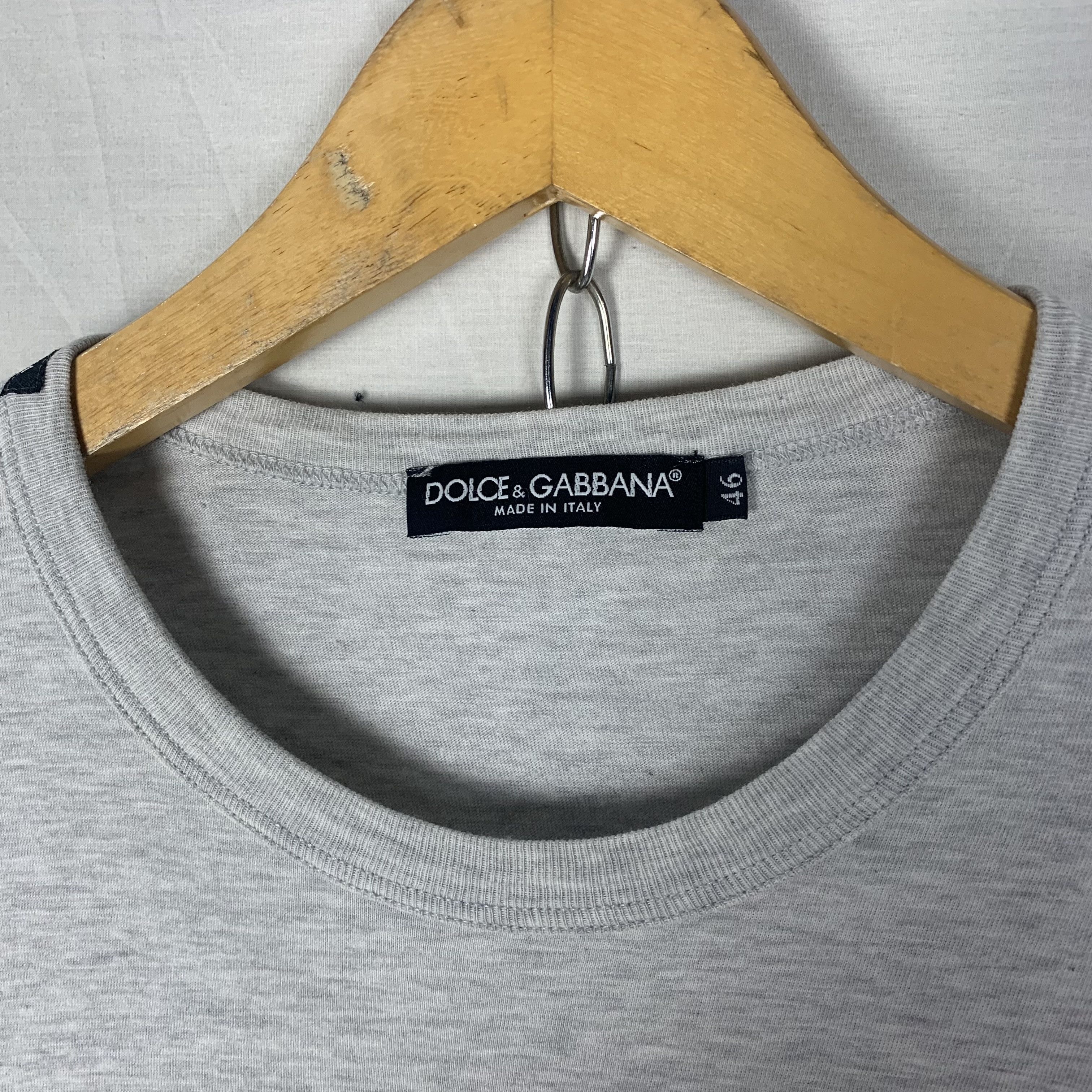 Dolce & Gabbana Dolce & Gabbana Martini Longsleeve Tshirt D&G Size US S / EU 44-46 / 1 - 3 Thumbnail