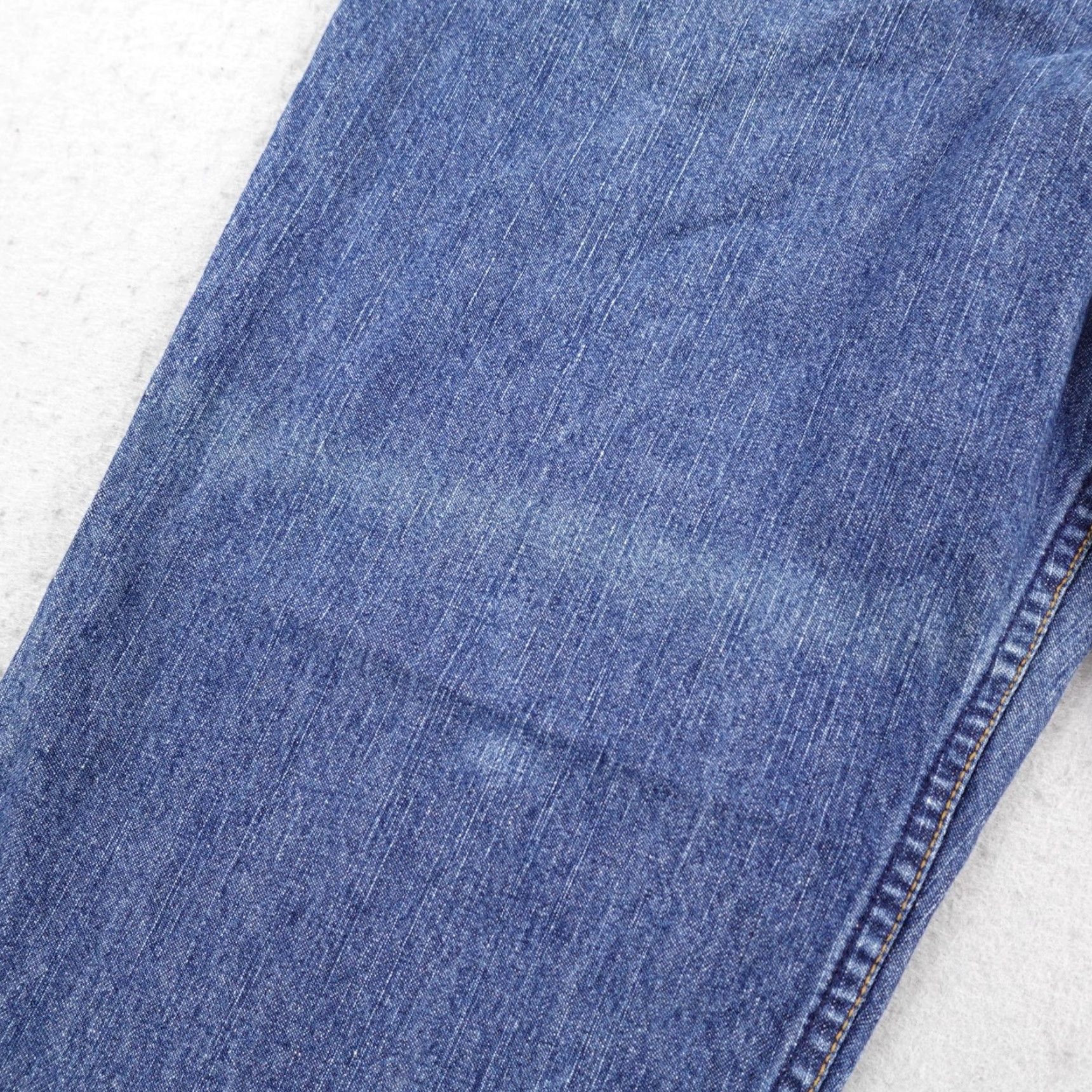 Denime VINTAGE Matix Jeans Mens 34x29 Blue Denim Button Fly Baggy Loose 90s USA Shirt? Size US 34 / EU 50 - 3 Thumbnail
