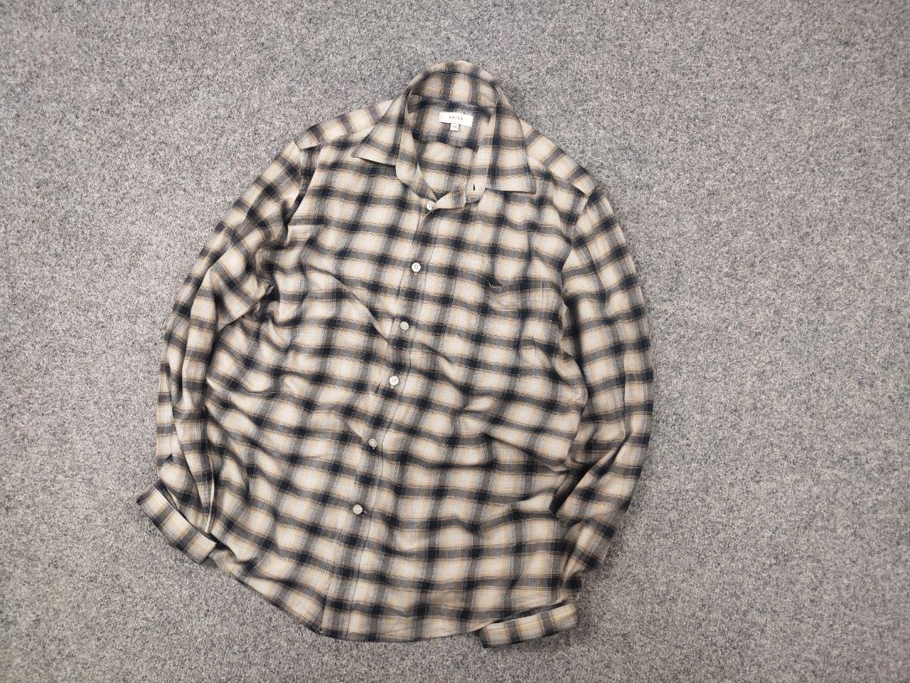 Reiss Reiss Plaid Check casual Button Shirt Long sleeve Flannel Size US M / EU 48-50 / 2 - 3 Thumbnail