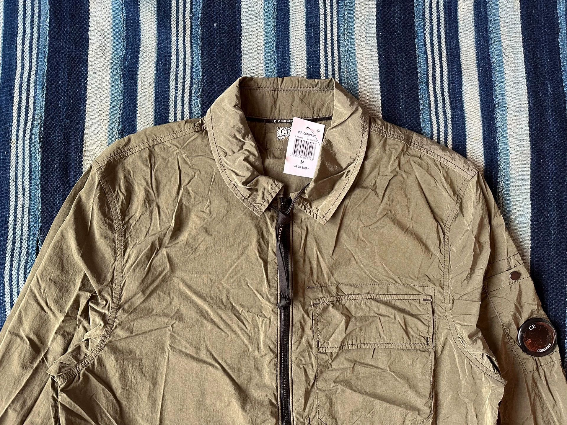 C.P. Company C.P. COMPANY Taylon Metal Zip Tech Casual Shirt Jacket M Size US M / EU 48-50 / 2 - 3 Thumbnail