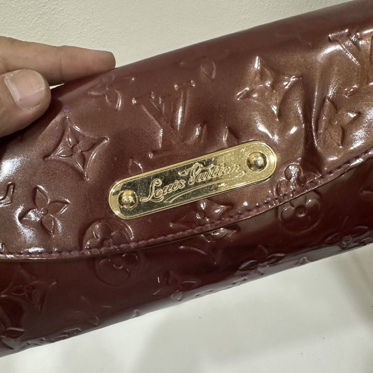 Louis Vuitton ‼️LASTDROP‼️LOUIS VUITTON AMARANTE VERNIS SUNSET BOULEVARD BAG Size ONE SIZE - 6 Thumbnail