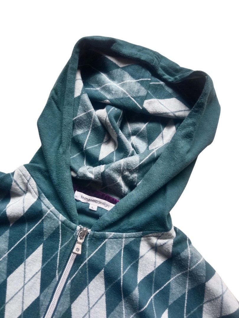 Japanese Brand × semanticdesign Y2K Semantic Design Zip Up Hoodie Navajo Style Size US L / EU 52-54 / 3 - 3 Thumbnail