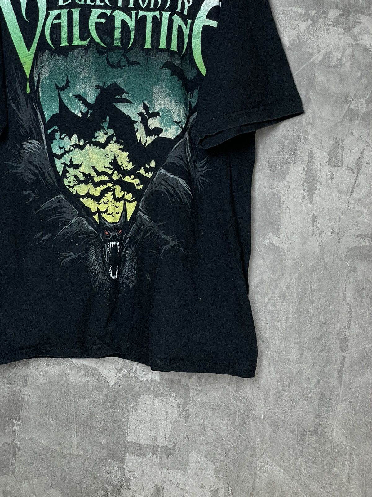 Band Tees × Vintage Vintage 2000’s Bullet for my valentine all over print tee Size US L / EU 52-54 / 3 - 6 Thumbnail