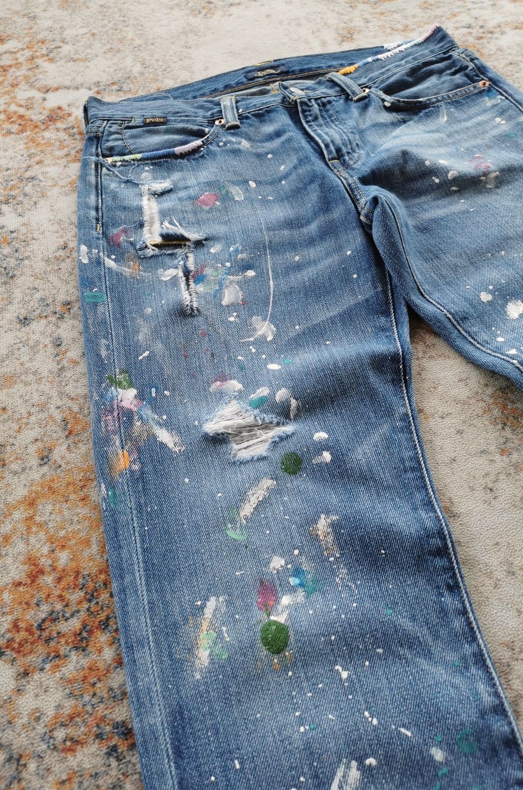 Polo Ralph Lauren Polo Ralph Lauren Paint Work Size 30" / US 8 / IT 44 - 5 Thumbnail