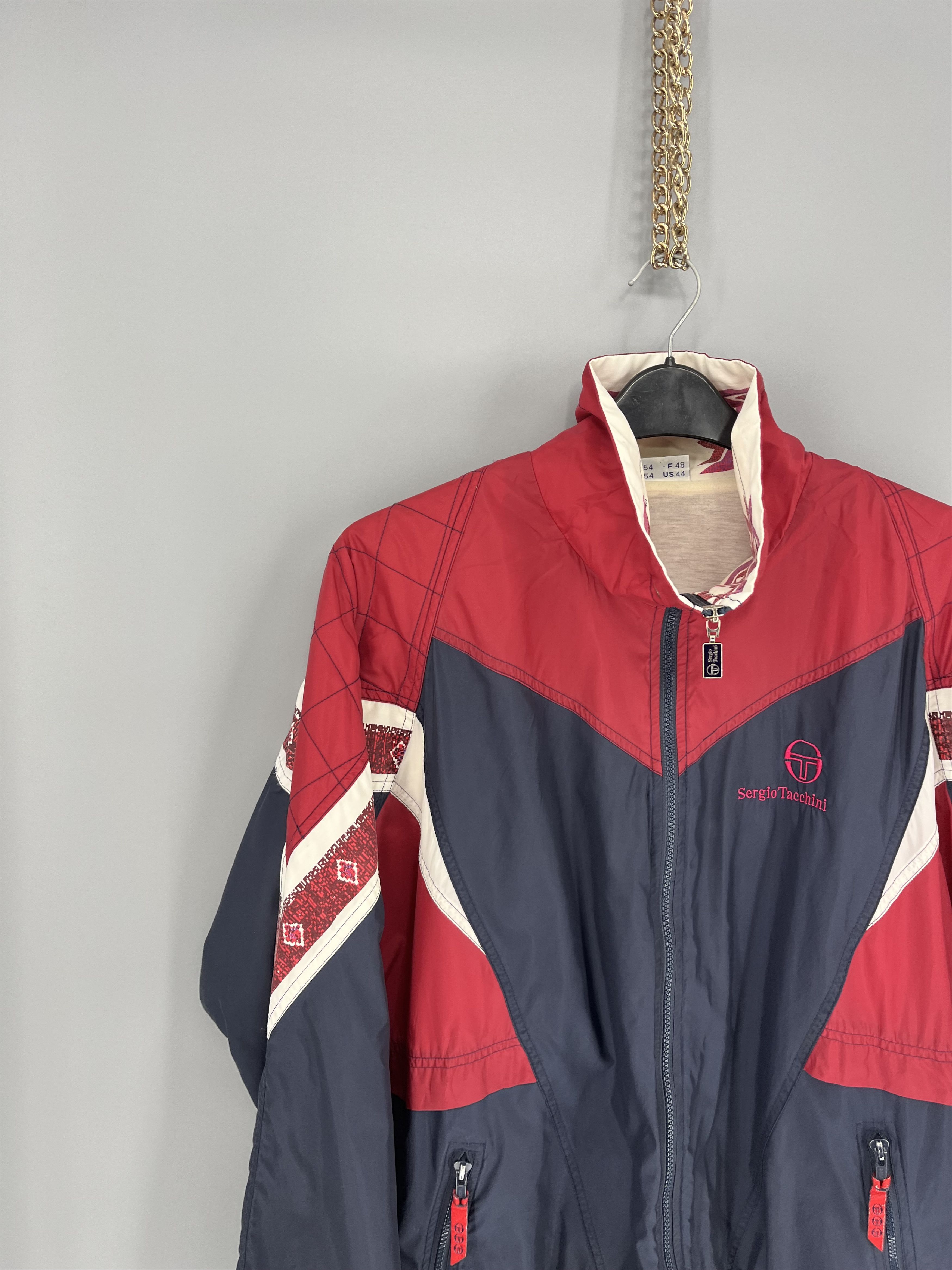Sergio Tacchini vintage 90s Sergio Tacchini Light Jackets Travis Style Size US L / EU 52-54 / 3 - 4 Thumbnail