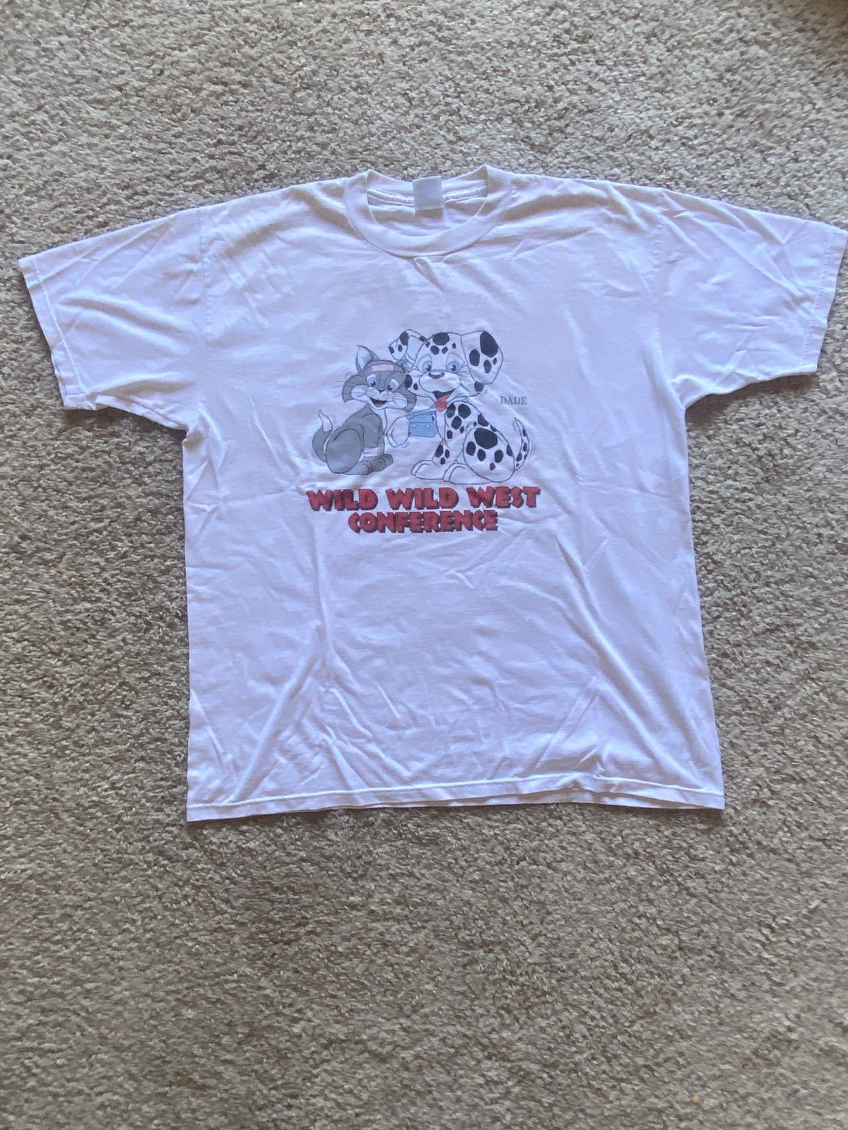 Jerzees Vintage 90's/80's Jerzees Tag "Wild Wild West Conference" T Size US XL / EU 56 / 4 - 1 Thumbnail