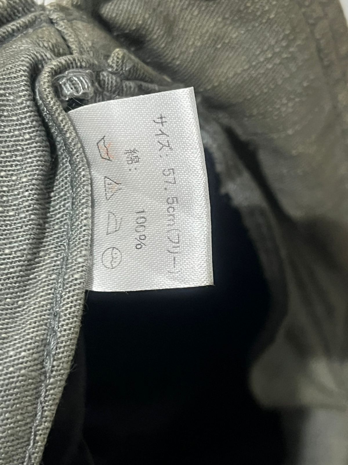 Issey Miyake Archive Stich Works Co.japan Distrassed Denim Flat Cap Size ONE SIZE - 4 Thumbnail