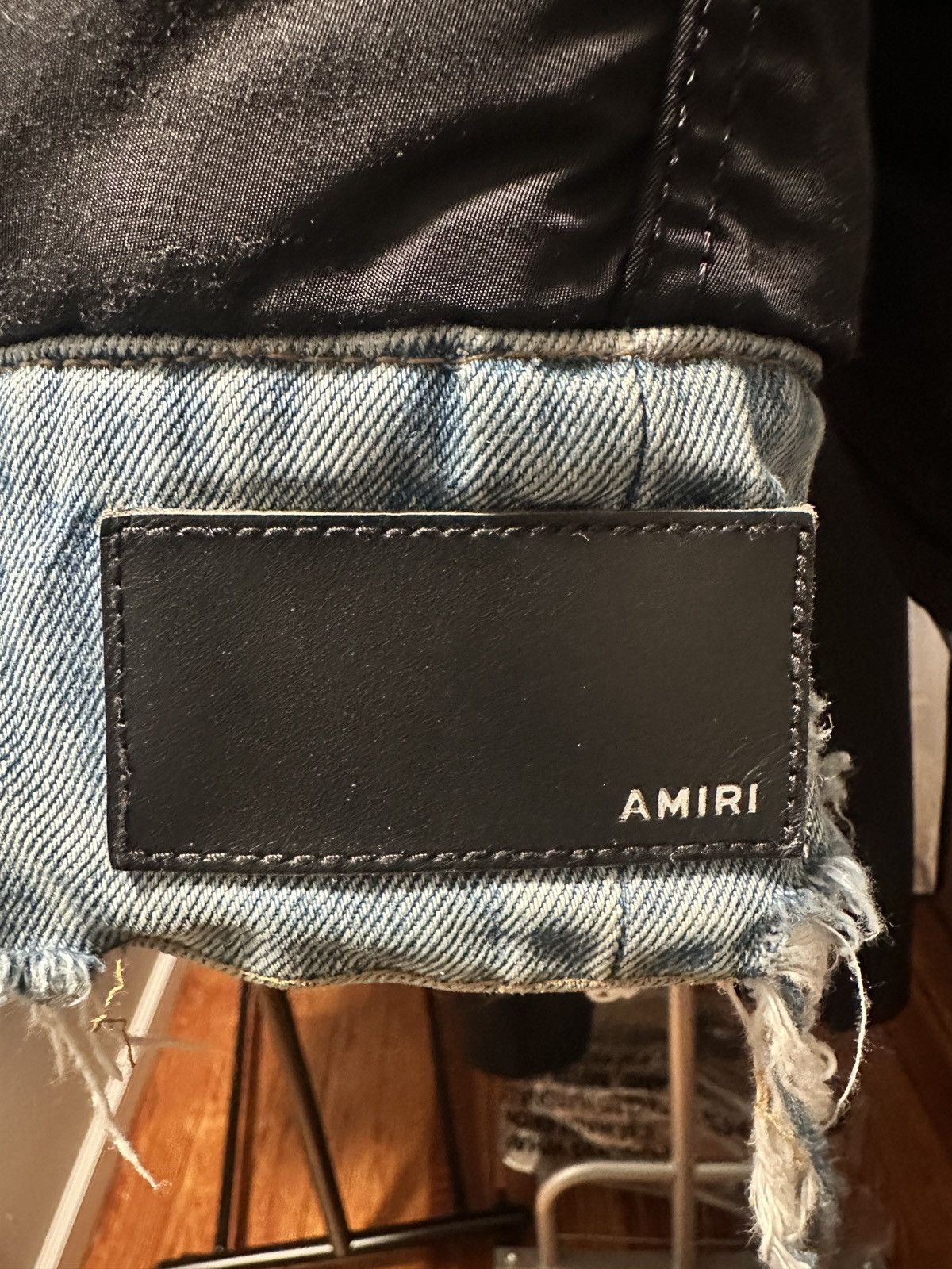 Amiri Amiri Reversible Denim Bomber Jacket Size US L / EU 52-54 / 3 - 6 Thumbnail