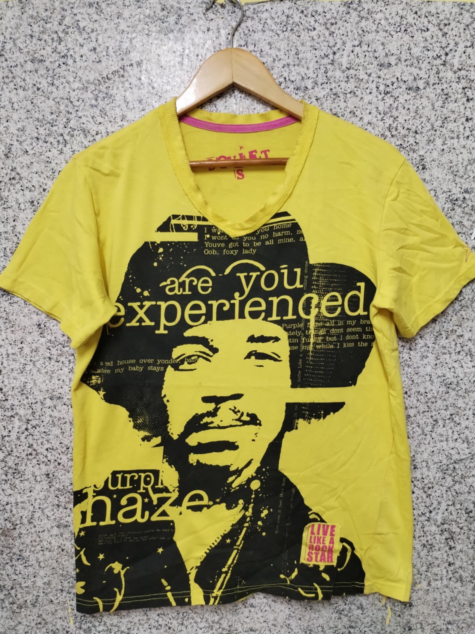 Band Tees VINTAGE JIMI HENDRIX VERY RARE Size US L / EU 52-54 / 3 - 1 Thumbnail