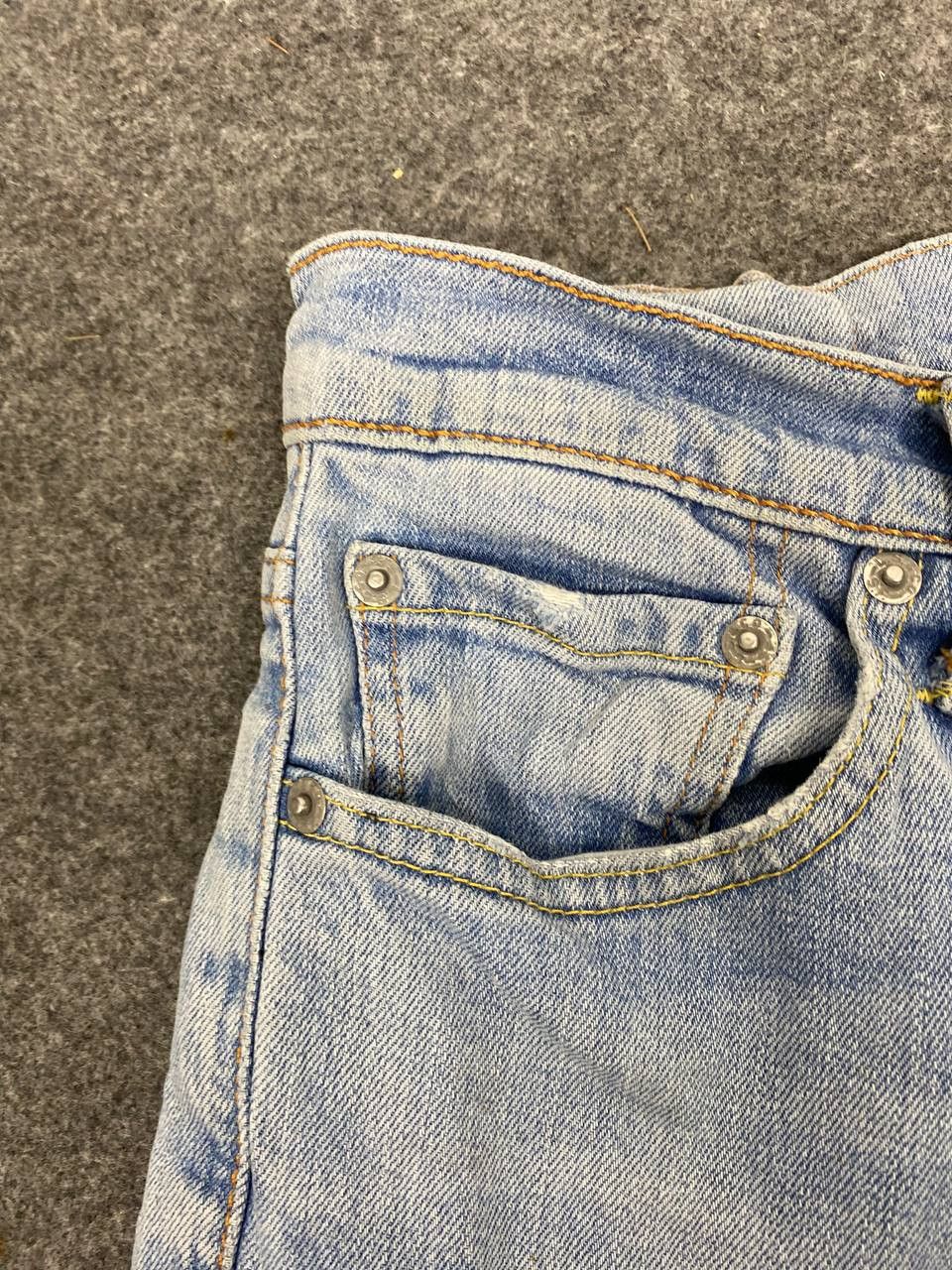 Levi's levis skinny lightwash distressed denim Size US 32 / EU 48 - 13 Thumbnail
