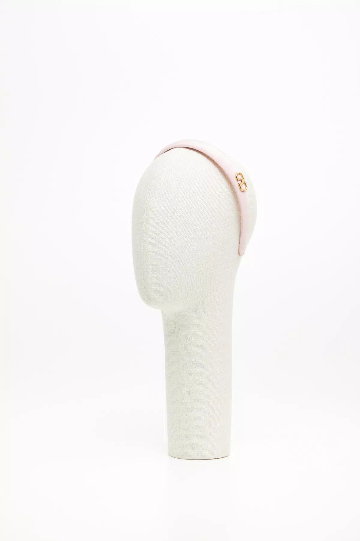 Valentino oc11z0725 Size:OS/Silk Headband With Metal in Light Pink Size ONE SIZE - 1 Preview