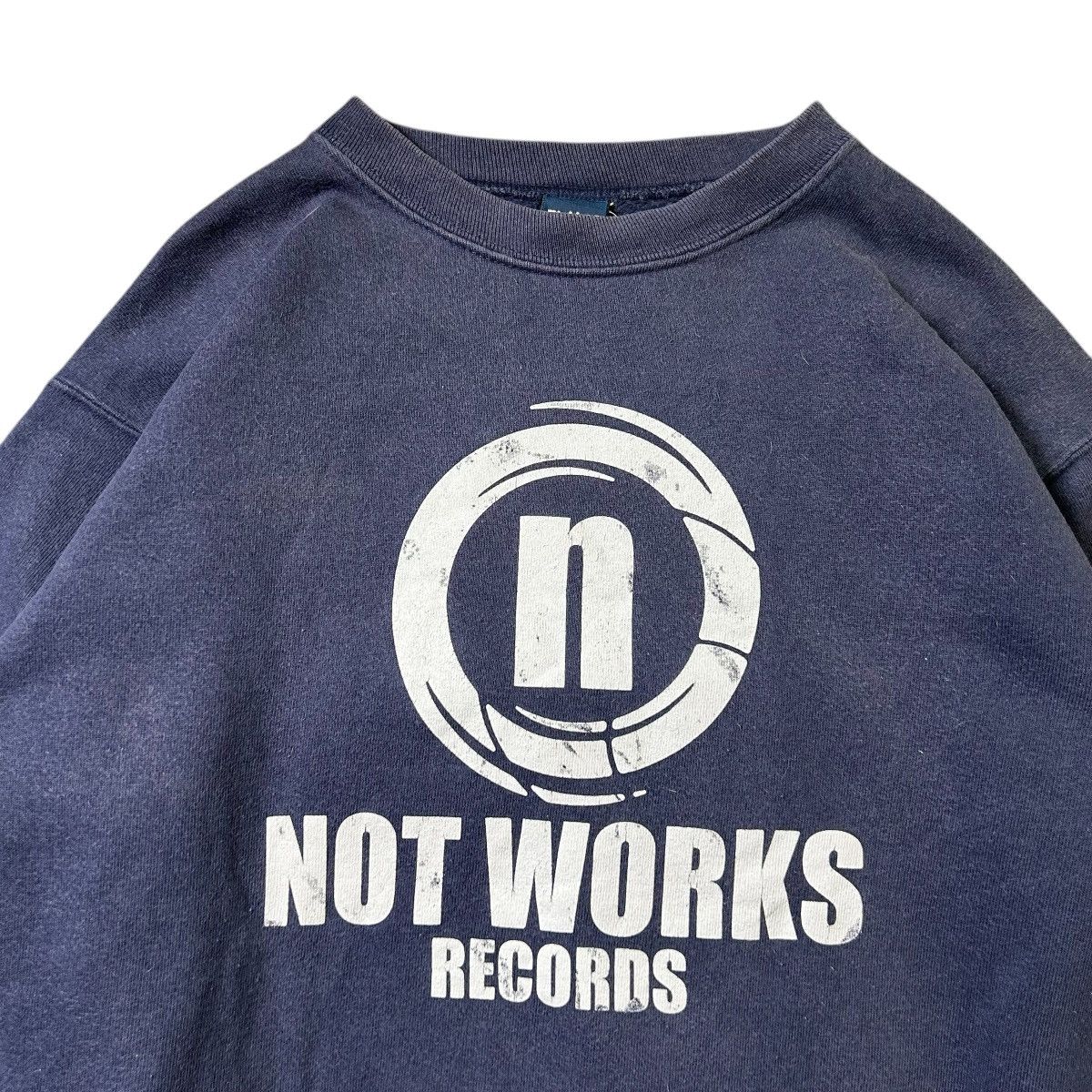 Band Tees Not Works Records Graphic Sweater Size US M / EU 48-50 / 2 - 2 Thumbnail