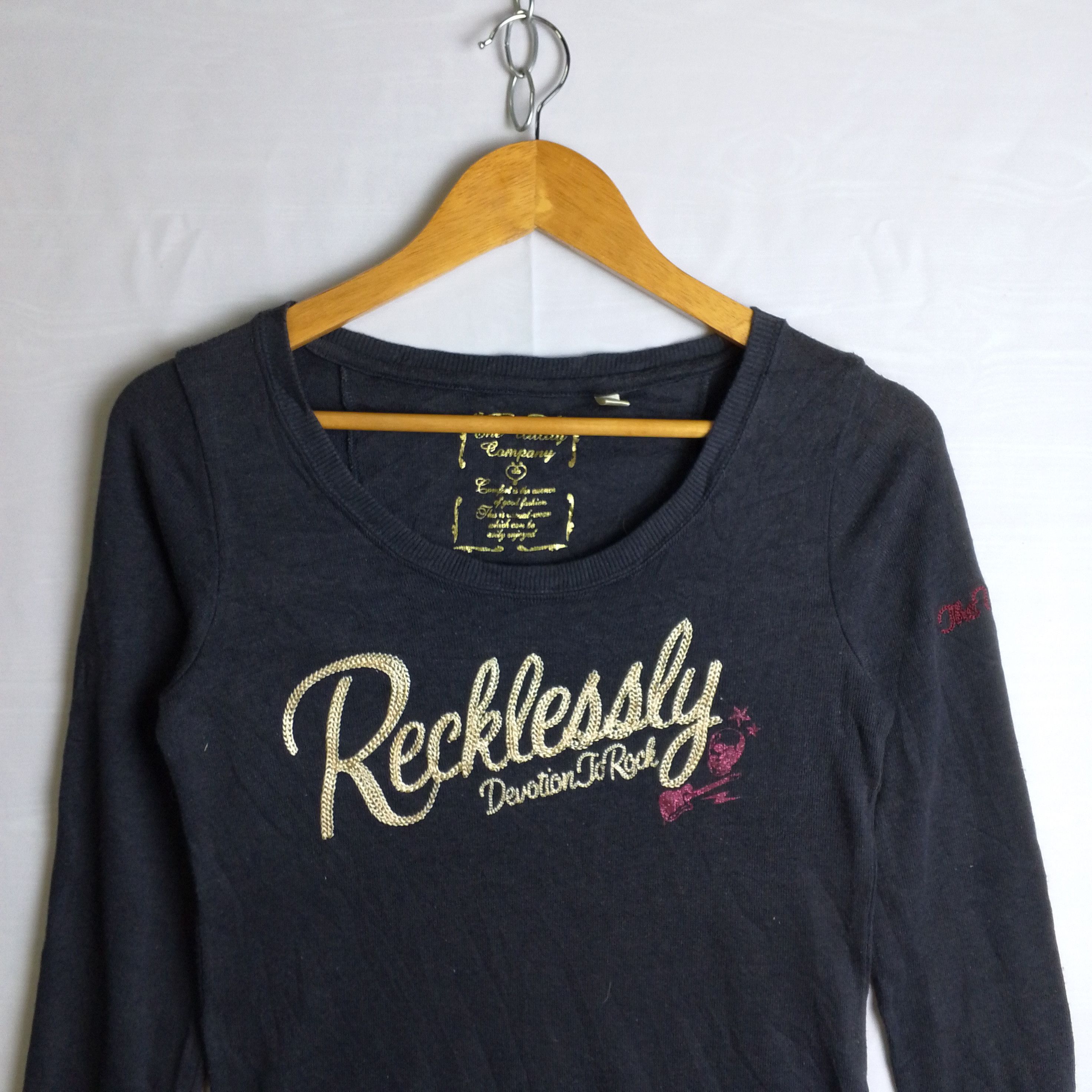 If Six Was Nine The Utility Company Recklessly Devotion To Rock Tee Size S / US 4 / IT 40 - 2 Thumbnail