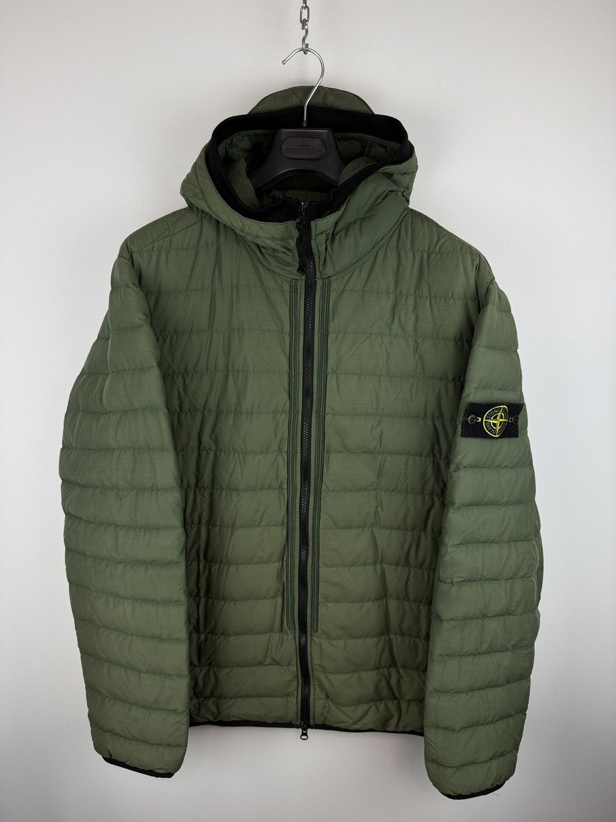 Stone Island Green O-Cotton / R-Nylon Tela Stone Island jacket - Size 3XL Size US XXL / EU 58 / 5 - 1 Thumbnail