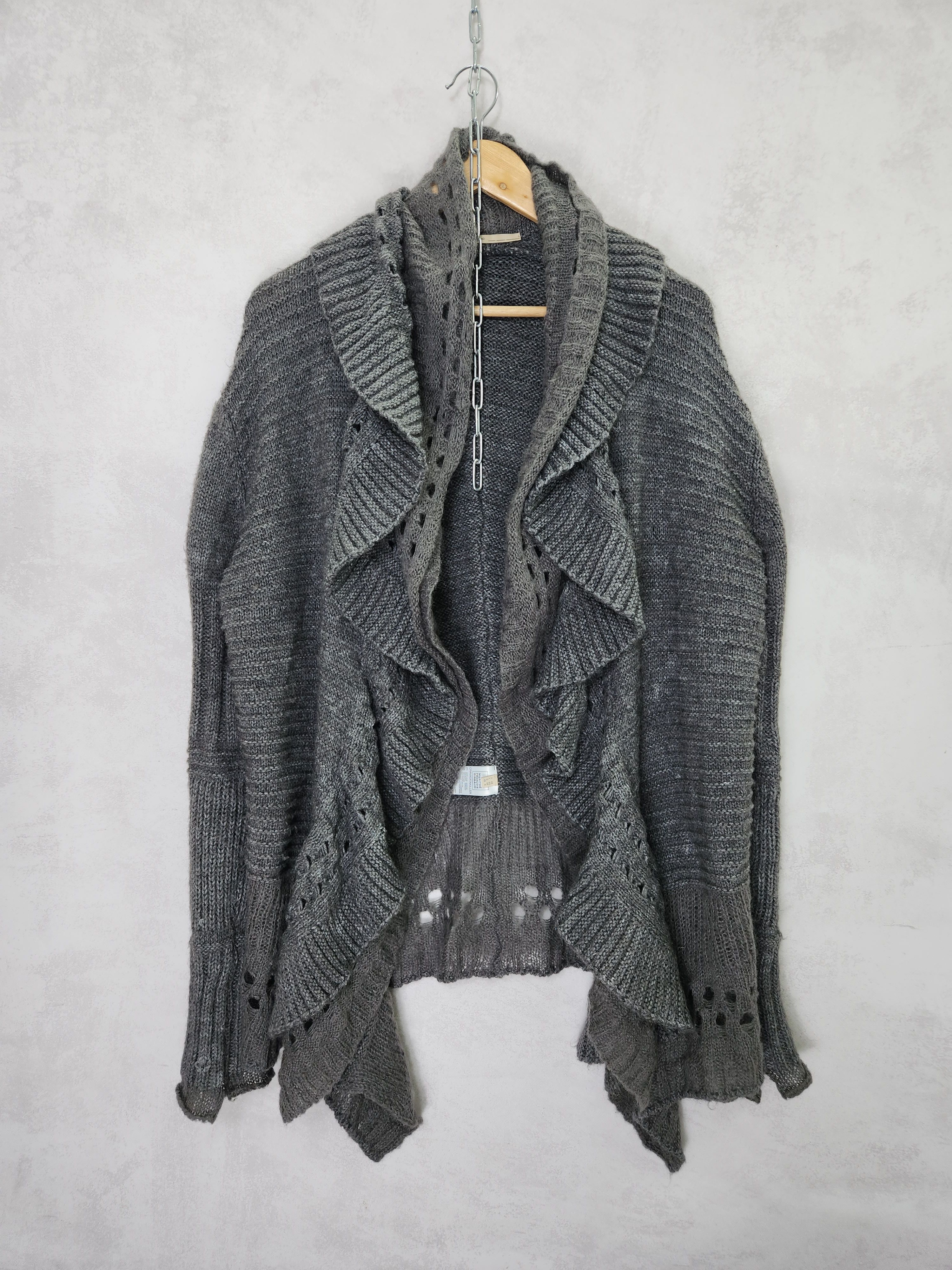 Marithe + Francois Girbaud Marithe Francois Girbaud cravatatakiller mohair cardigan Size M / US 6-8 / IT 42-44 - 1 Thumbnail