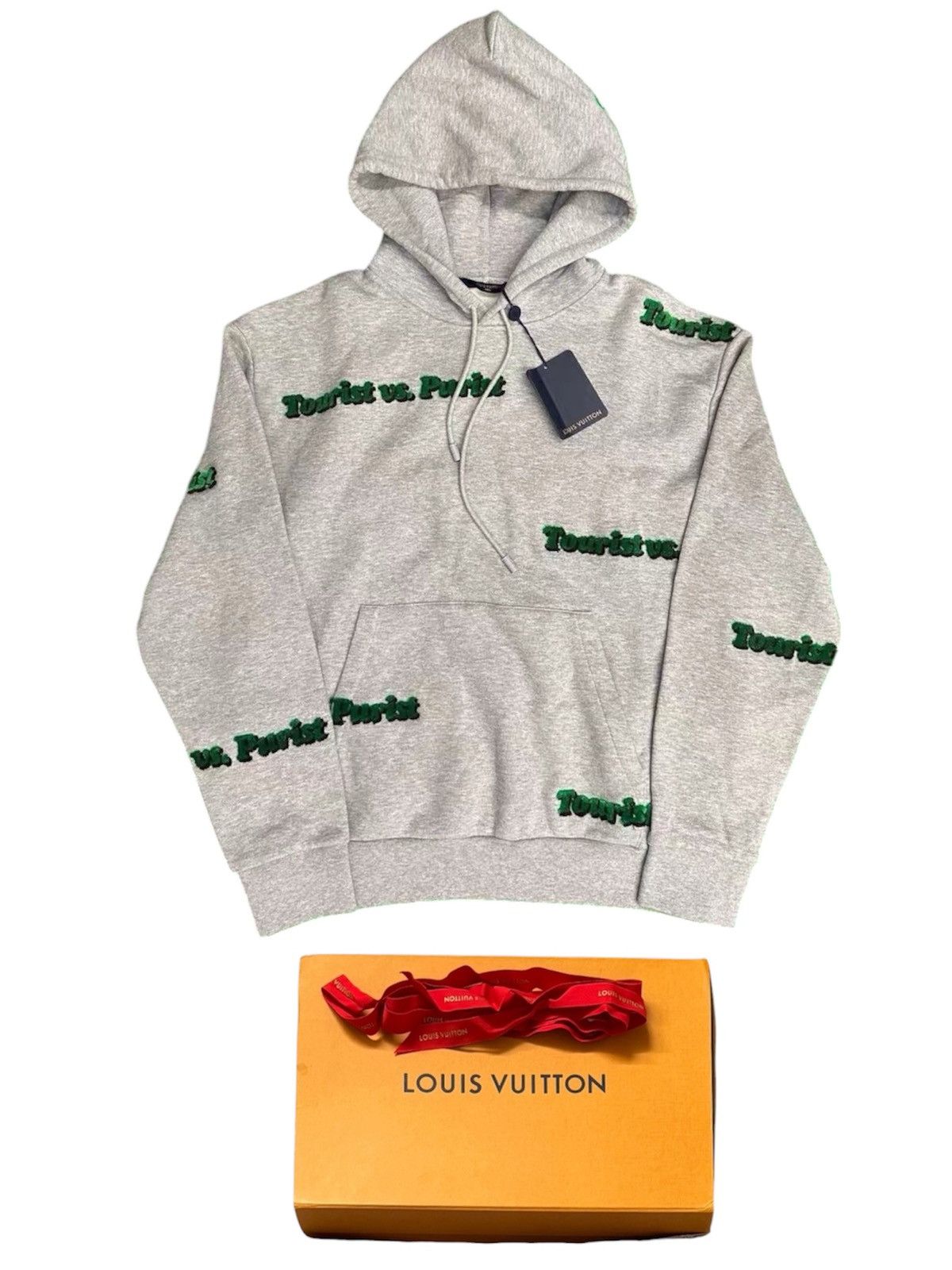 Louis Vuitton Louis Vuitton L Tourist VS Purist Tuffetage Hoodie Sweater Size US L / EU 52-54 / 3 - 1 Thumbnail