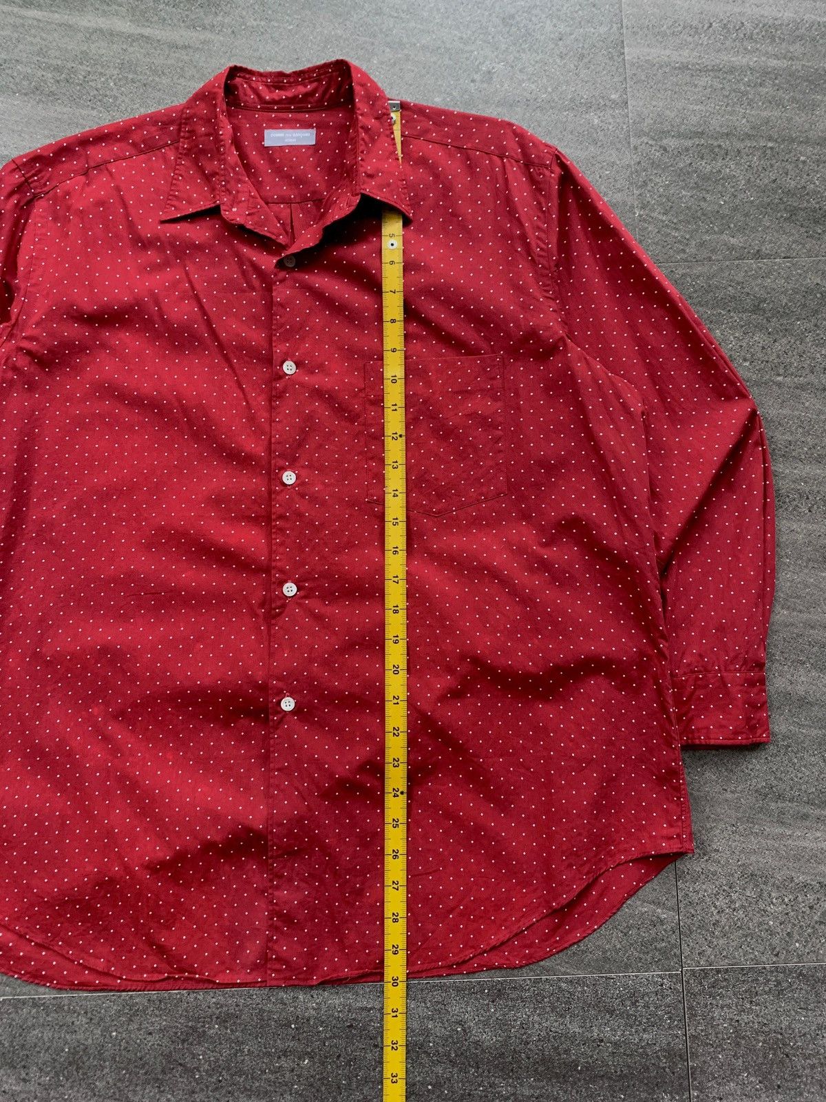 Comme des Garcons Homme 90s Mini Polkadot Shirt Size US M / EU 48-50 / 2 - 8 Thumbnail