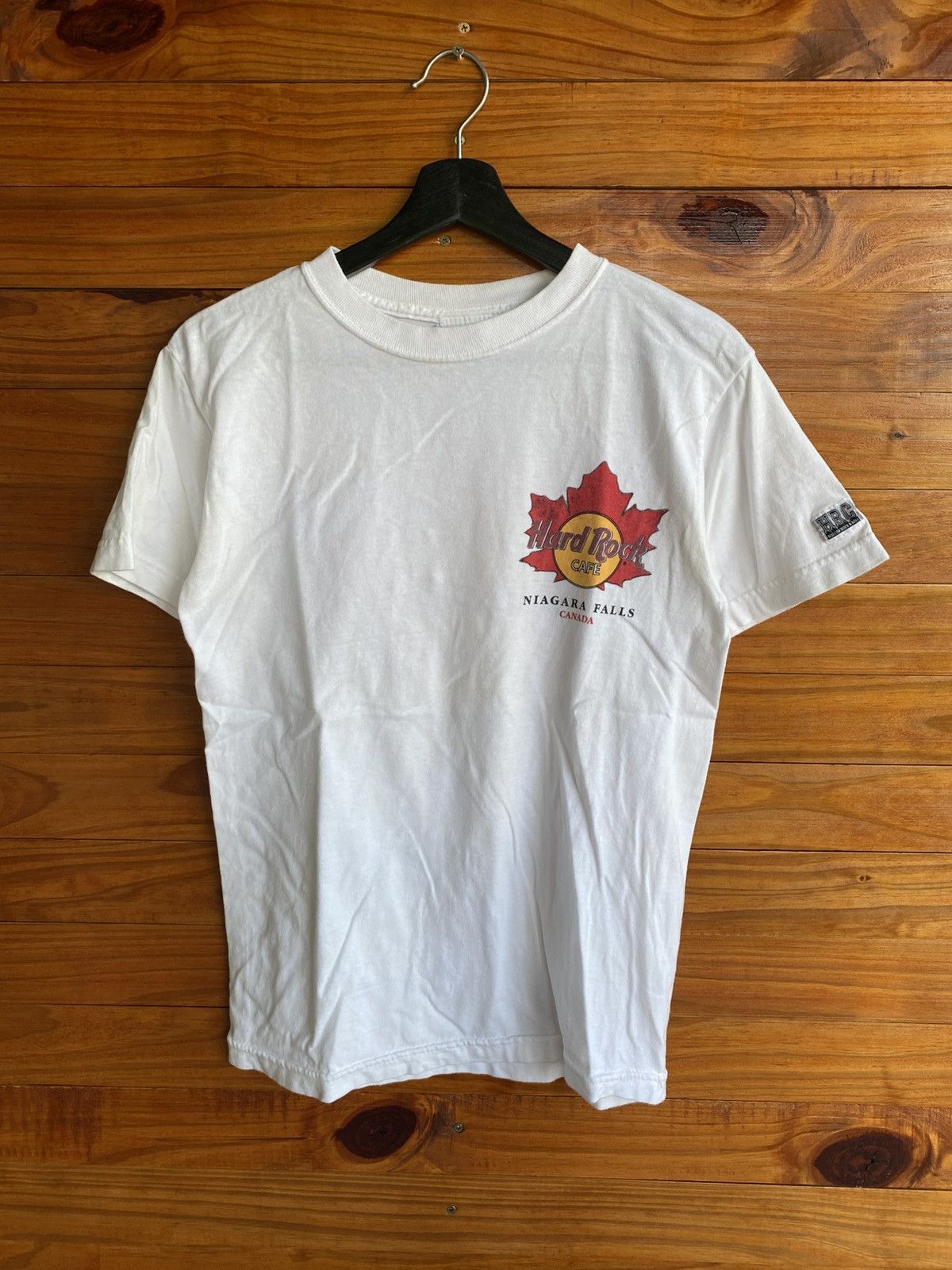 Hard Rock Cafe Vintage Hard Rock Cafe Niagara Falls Canada Heavy Tee Size US S / EU 44-46 / 1 - 11 Thumbnail