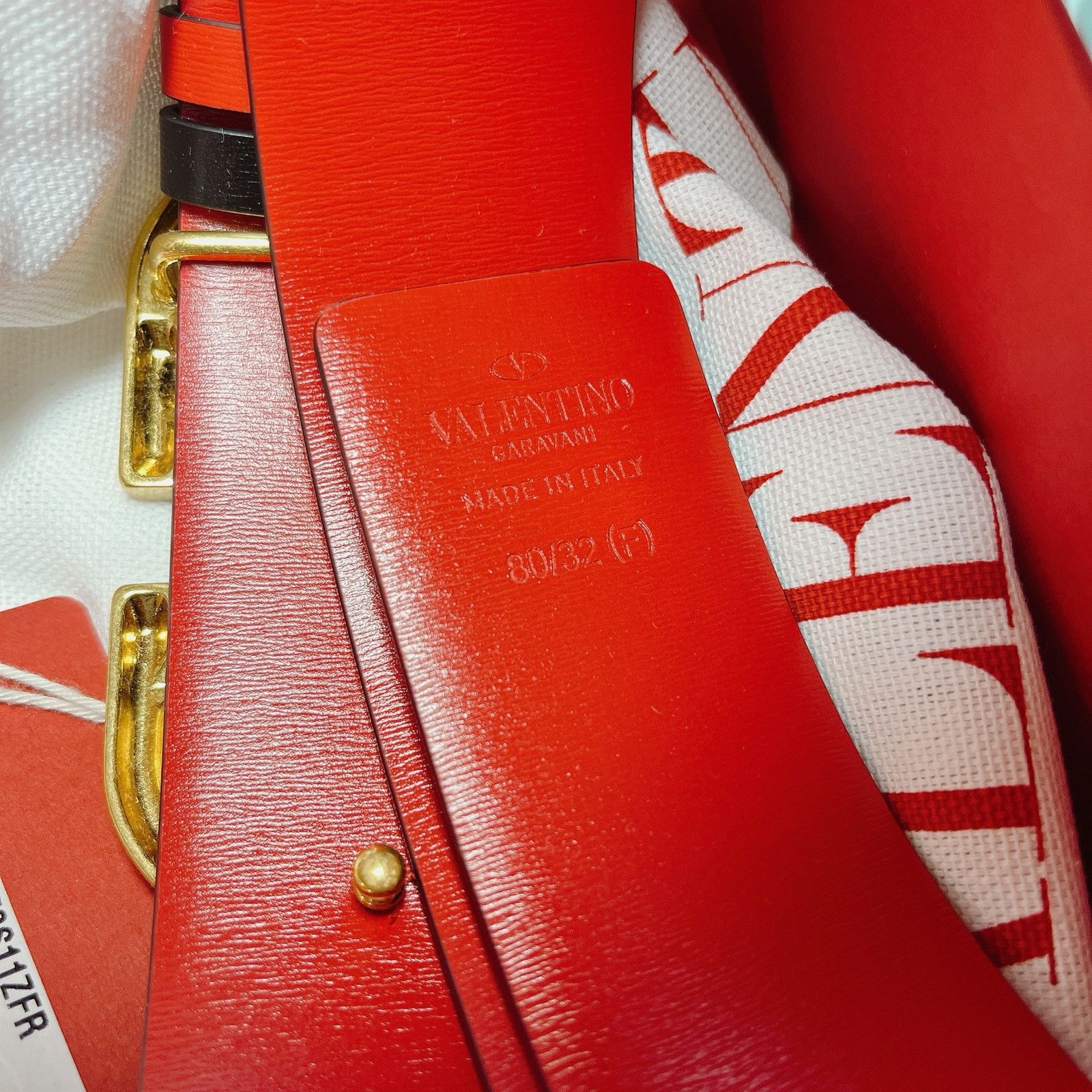 Valentino VLOGO reversible belt size 80 1.6" Size ONE SIZE - 4 Thumbnail