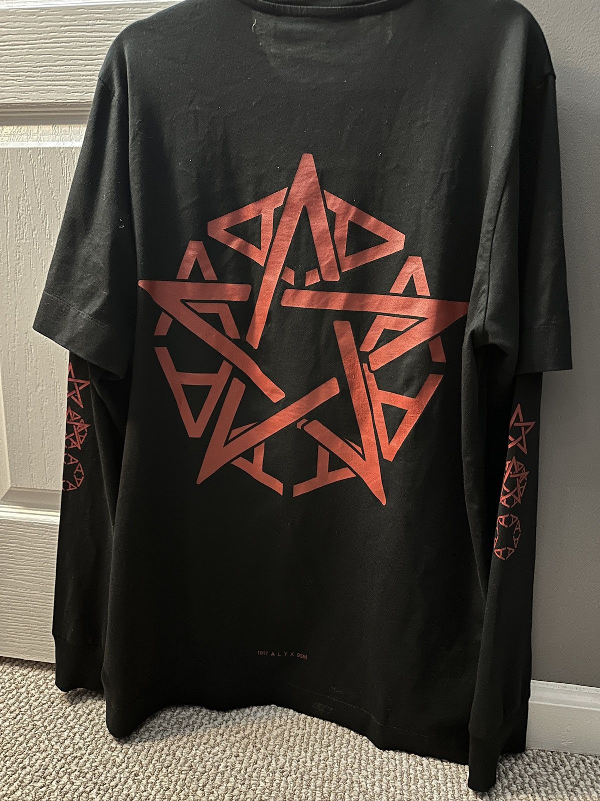 1017 ALYX 9SM × Destroy Lonely 1017 Alyx 9SM Destroy Lonely Short Long Sleeve Shirt Size US XL / EU 56 / 4 - 4 Thumbnail