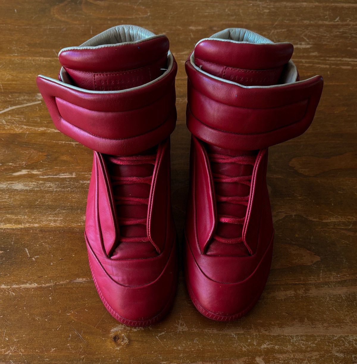 Maison Margiela Maison Margiela Futures in red Size US 9 / EU 42 - 2 Thumbnail
