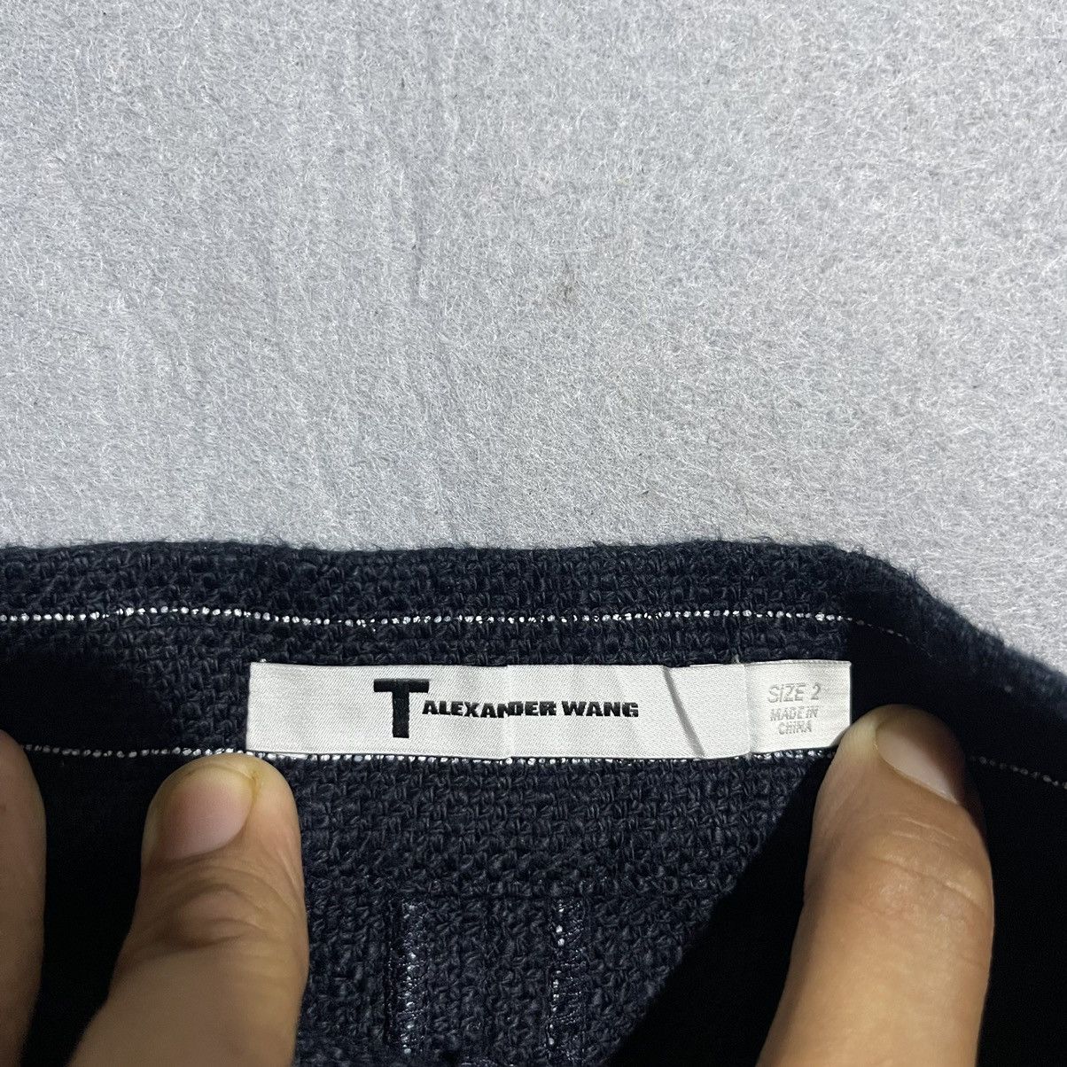 Alexander Wang Alexander Wang T Pinstripe Midi Skirt – Size 2 Size 26" / US 2 / IT 38 - 7 Thumbnail