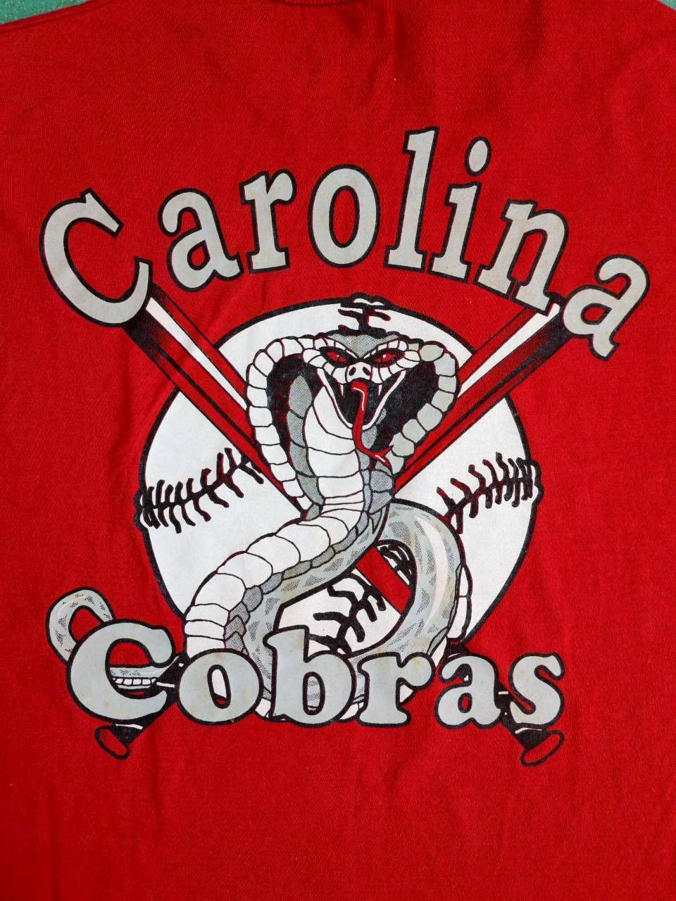 Russell Athletic Carolina Cobras Amateur Baseball 00's Vintage T Shirt 21/26 Size US L / EU 52-54 / 3 - 6 Thumbnail