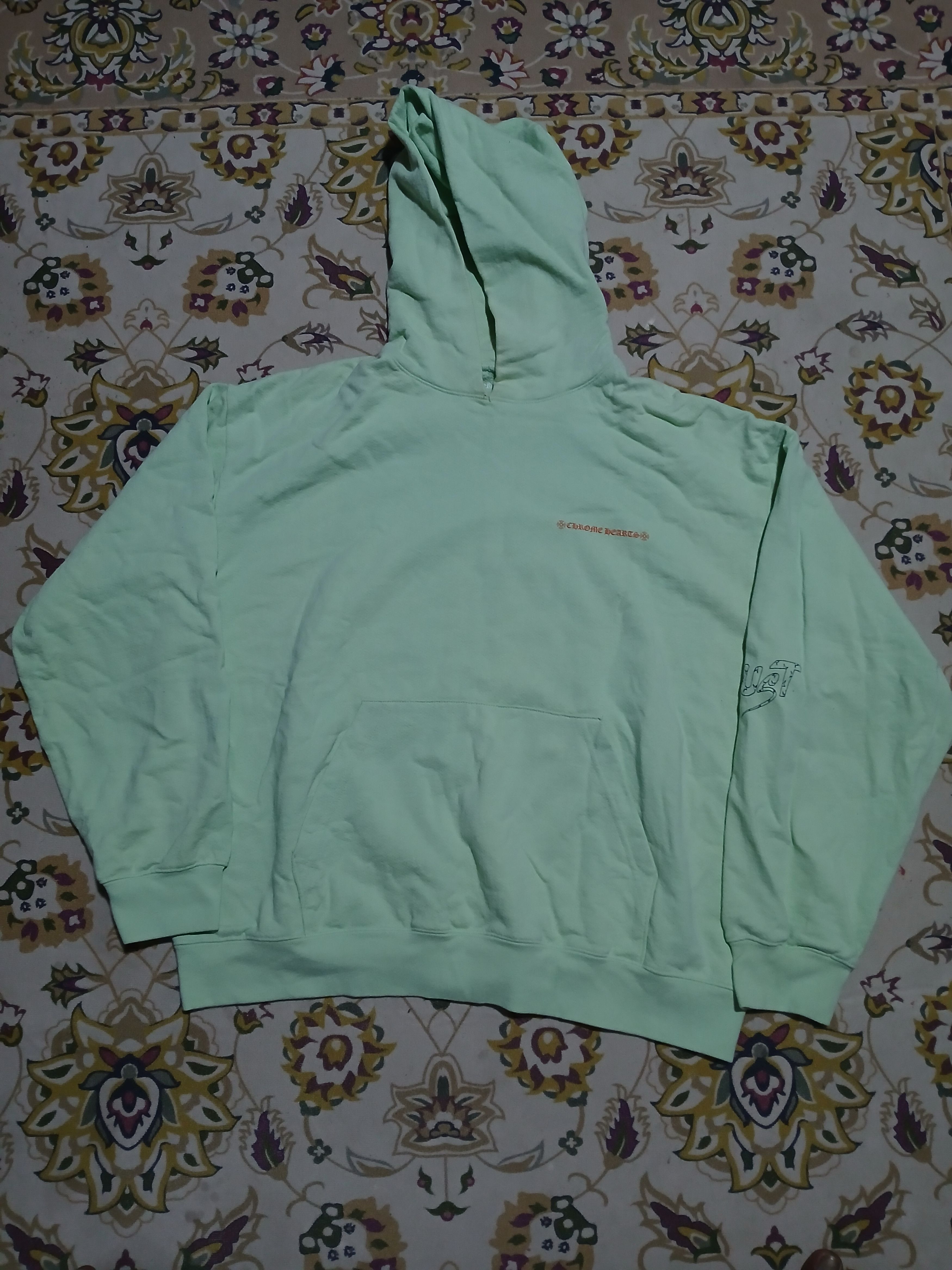 Chrome Hearts Matty Boy Lust Sweatshirt パーカー フーディ Chrome Hearts Matty Boy Mint Lust Green Hoodie - SRM