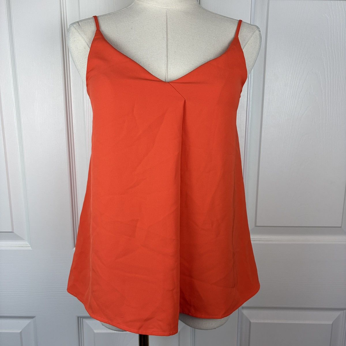 Uniqlo Uniqlo orange flowy tank top Size XS / US 0-2 / IT 36-38 - 1 Thumbnail
