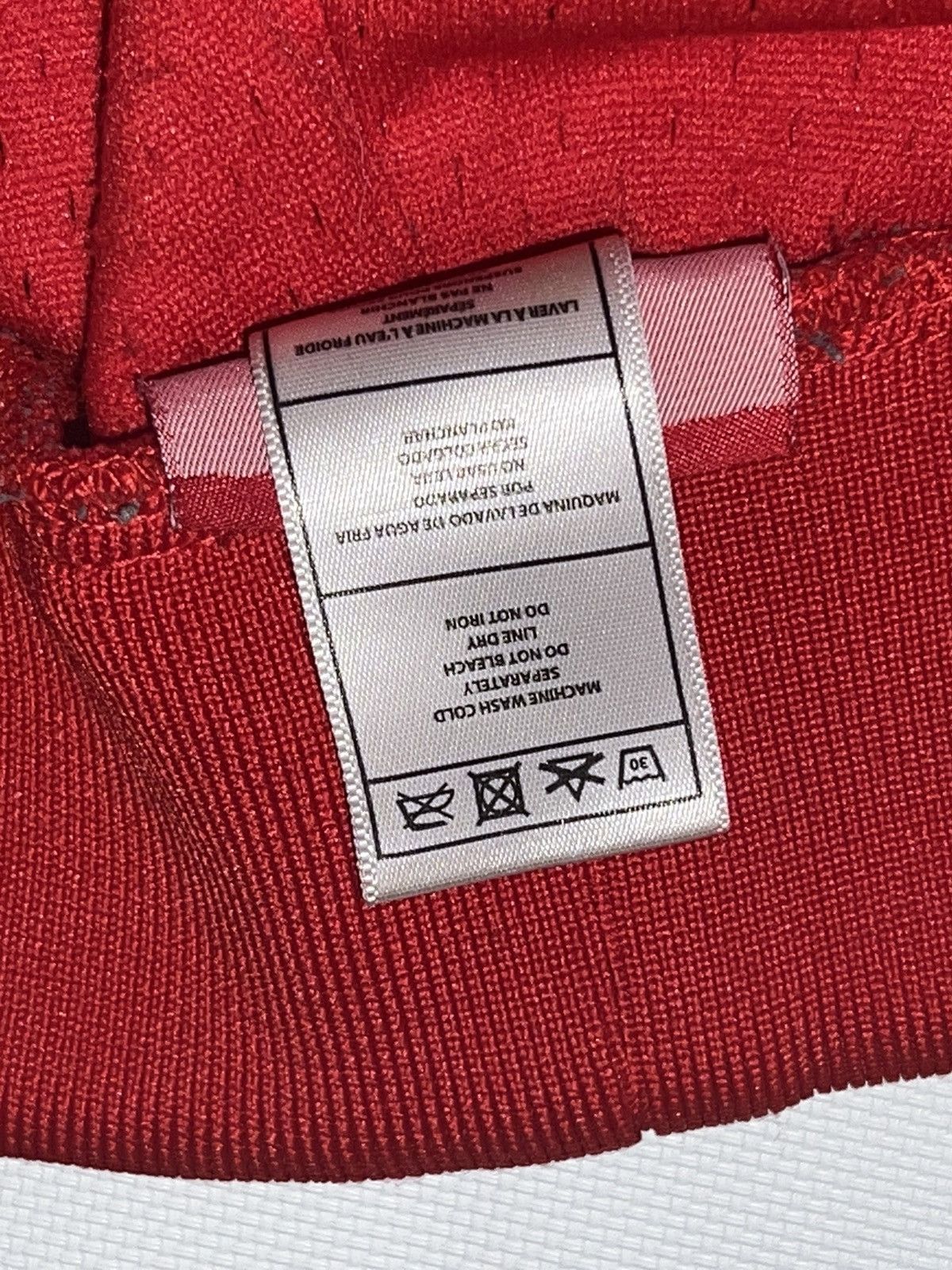 Kith × Mitchell & Ness Heat Pant Red Satin Size US 32 / EU 48 - 11 Thumbnail