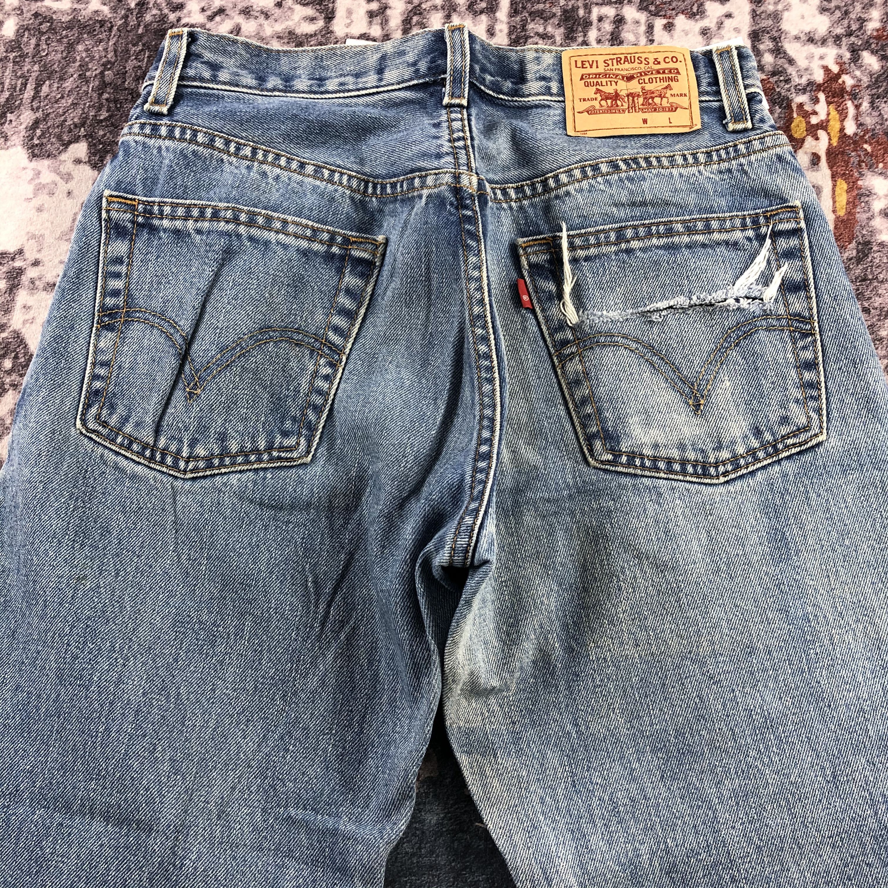Levi's × Vintage Vintage Blue Wash Levis 505 Jeans-JM2819 Size US 30 / EU 46 - 5 Thumbnail